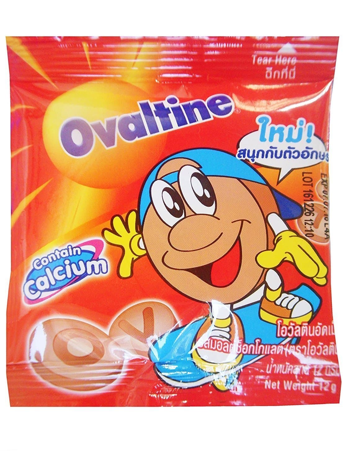 OvaltineChocolate Flavoured Tablet Malt Candy, 12g 24 Packs