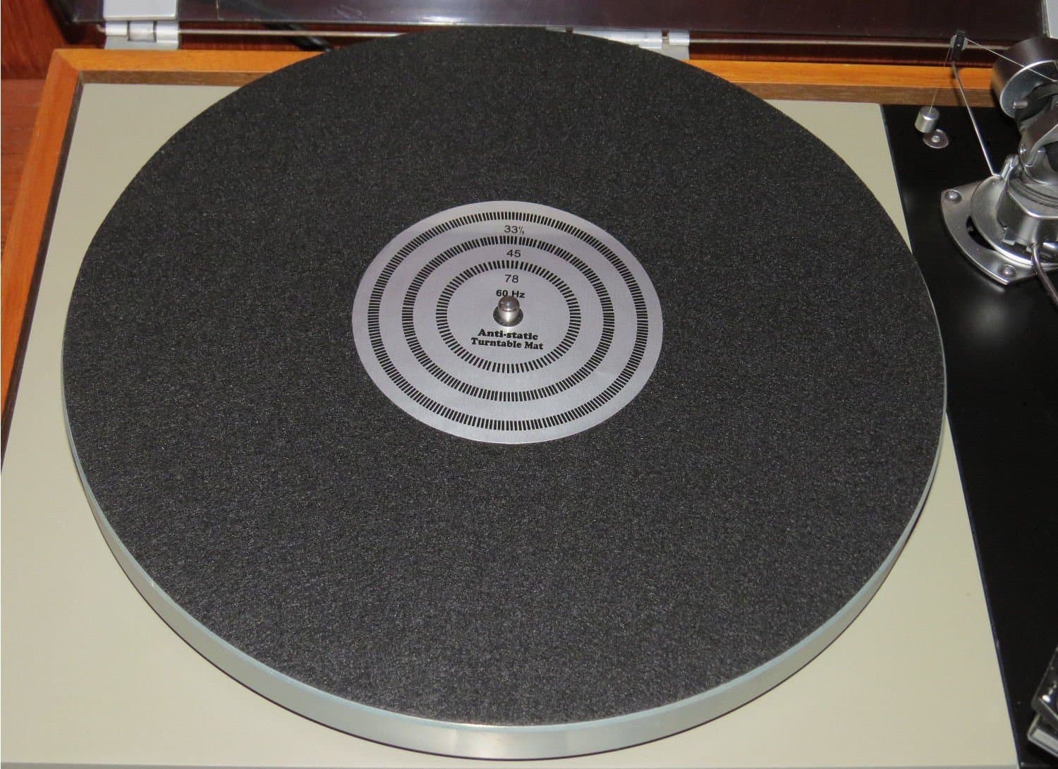 Phonograph Turntable Record Player Anti Static Slip Mat