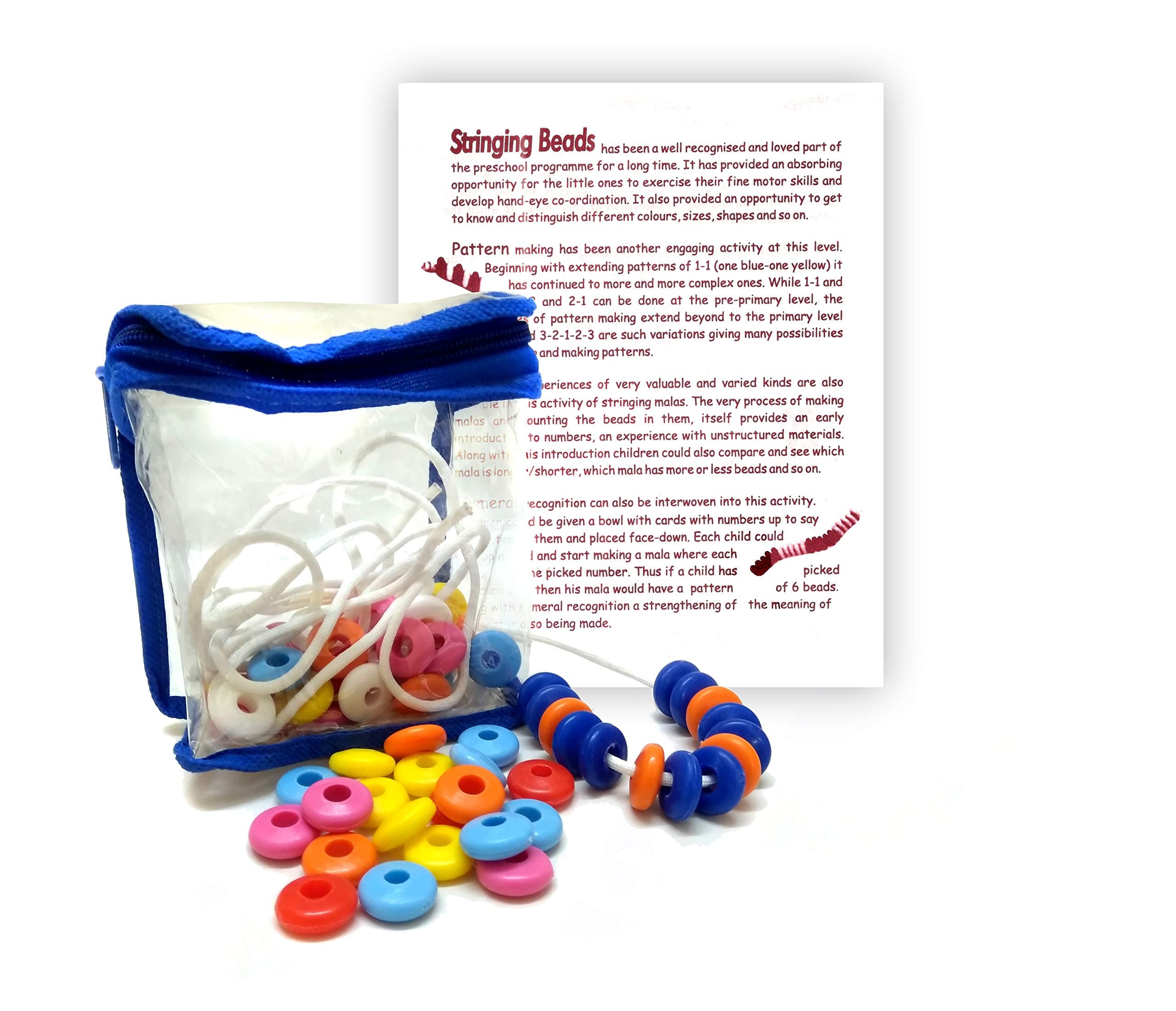 Jodo gyan Stringing Beads - Colourful Beads for stringing