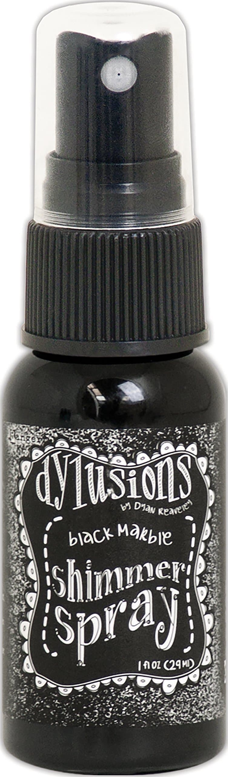 DYH60765 Black Marble Dylusions Shimmer Sprays 1oz