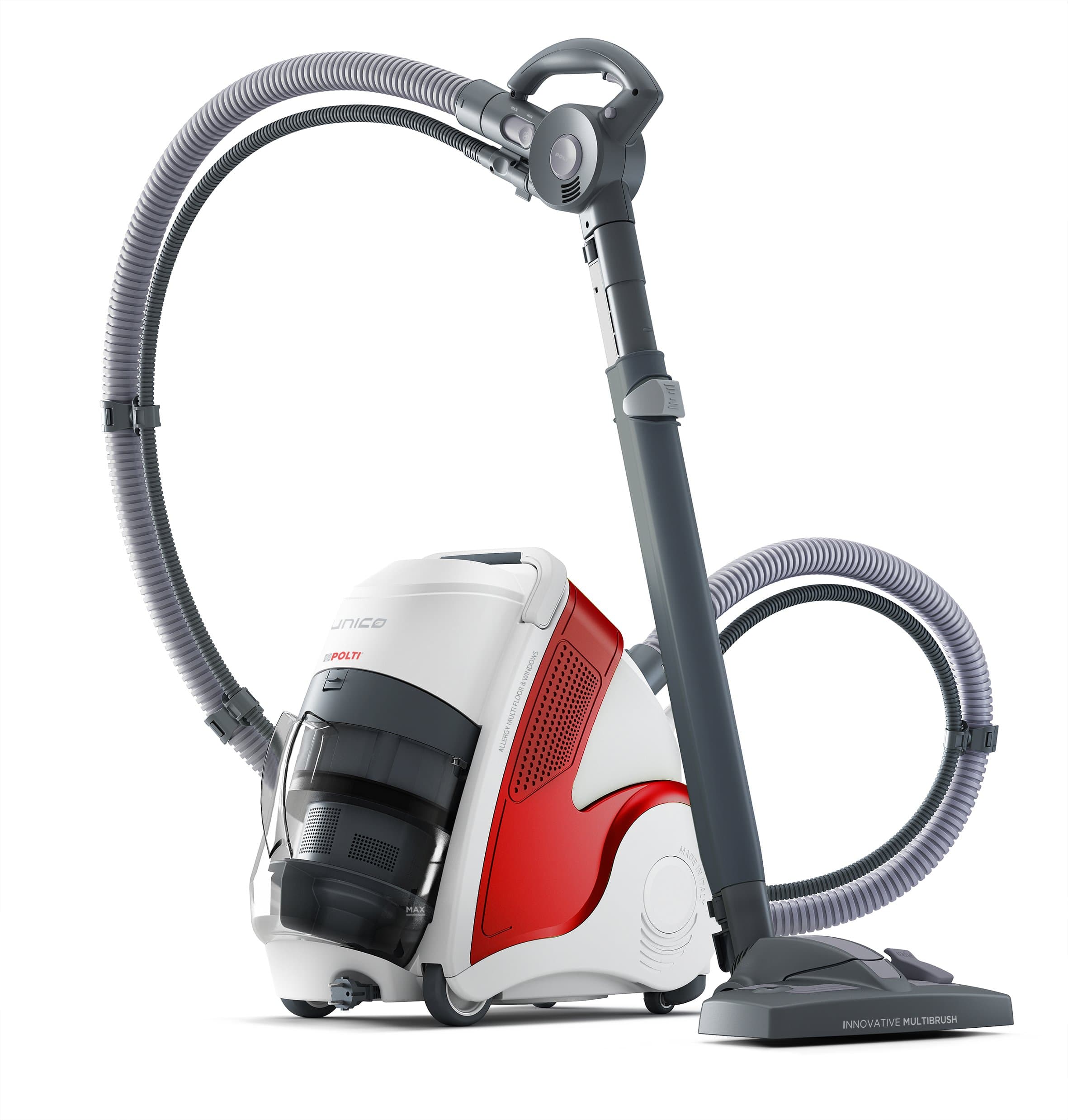 Polti Unico MCV50 Allergy Multifloor Vacuum with Steam Cleaner