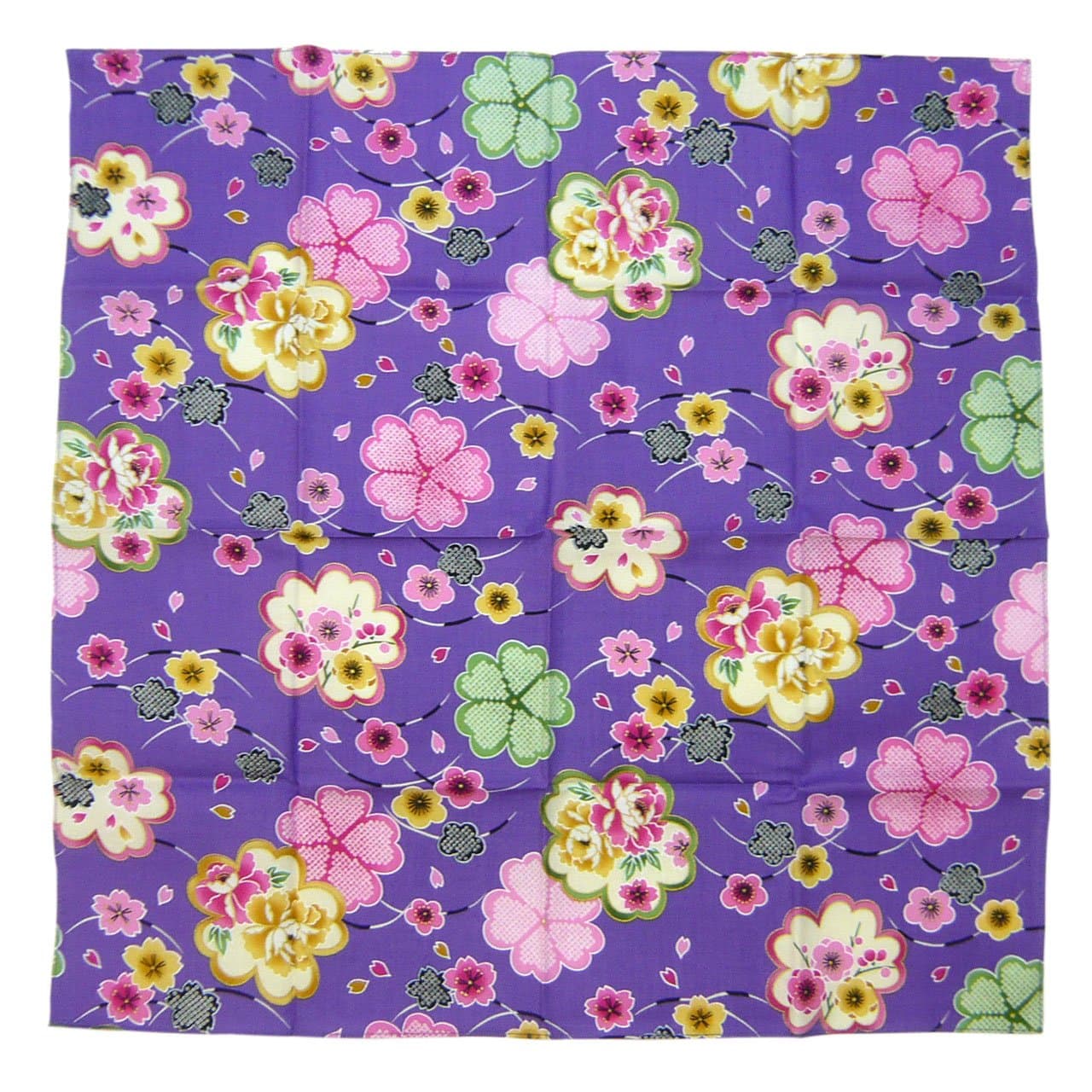 Women's Japanese Traditional Pattern Large Handkerchief