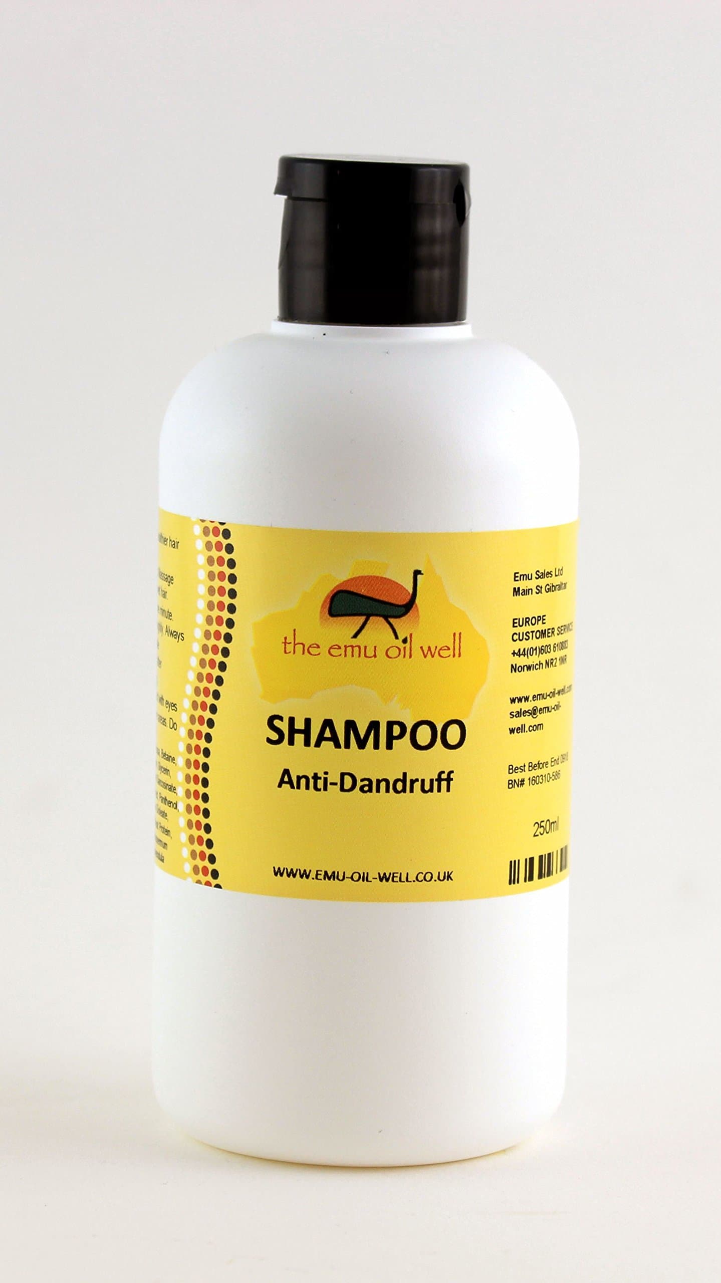 The Emu Oil Well Anti-Dandruff Shampoo 250 ml