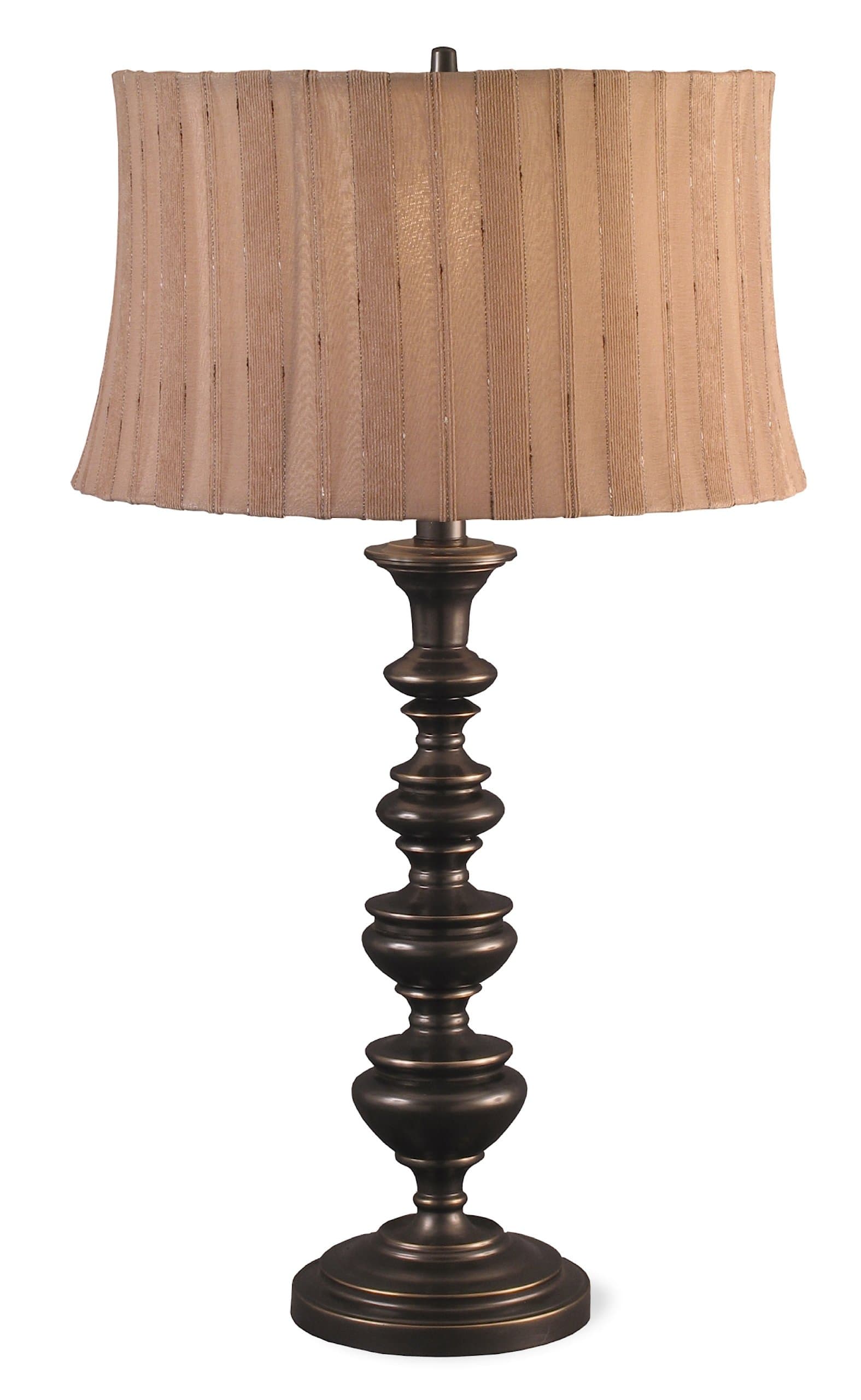 Lighting Enterprises Fillable Jar Table Lamp, Bronze