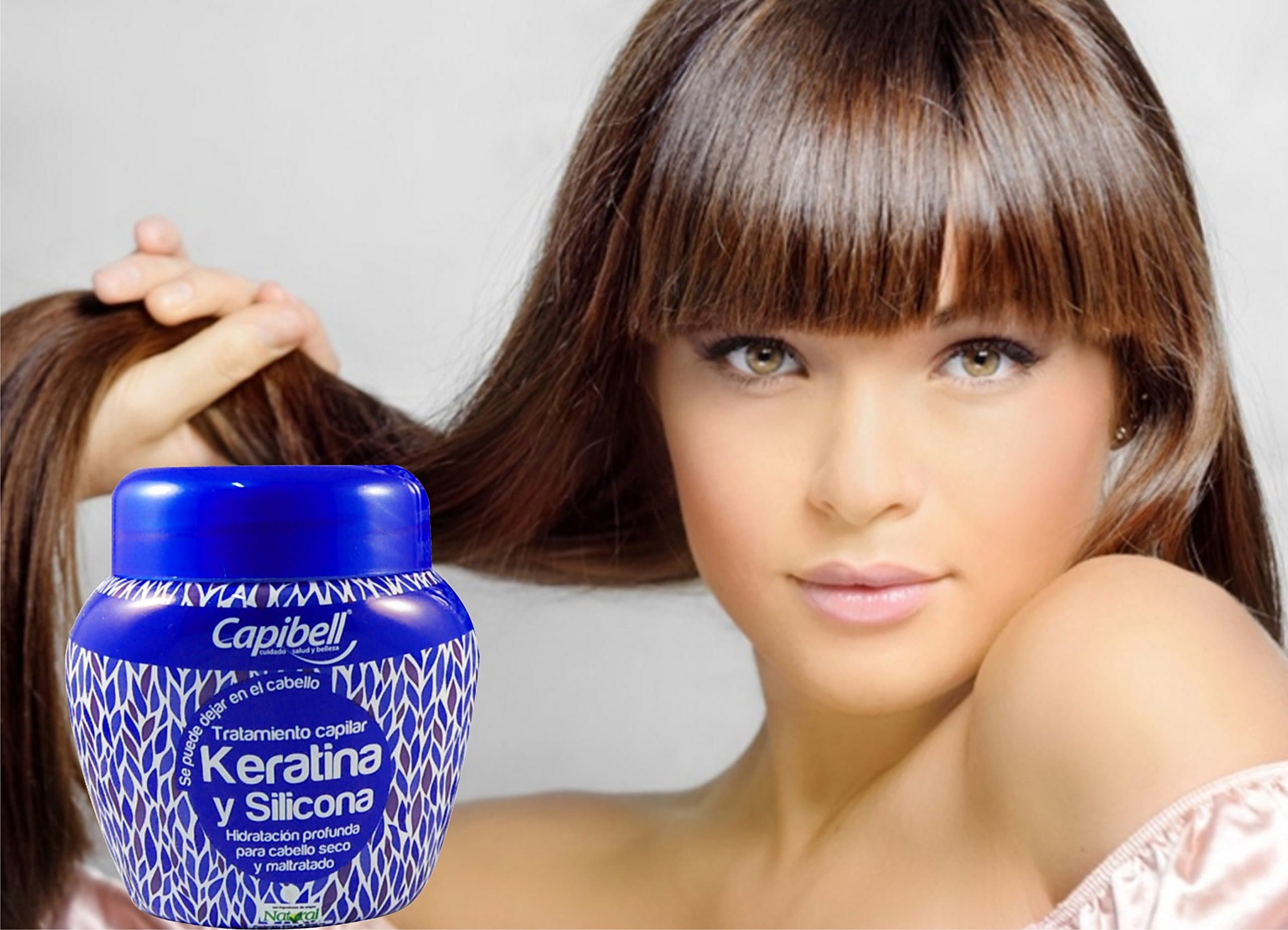 Capibell Keratina Y Silicona Tratamiento Capilar 530 G