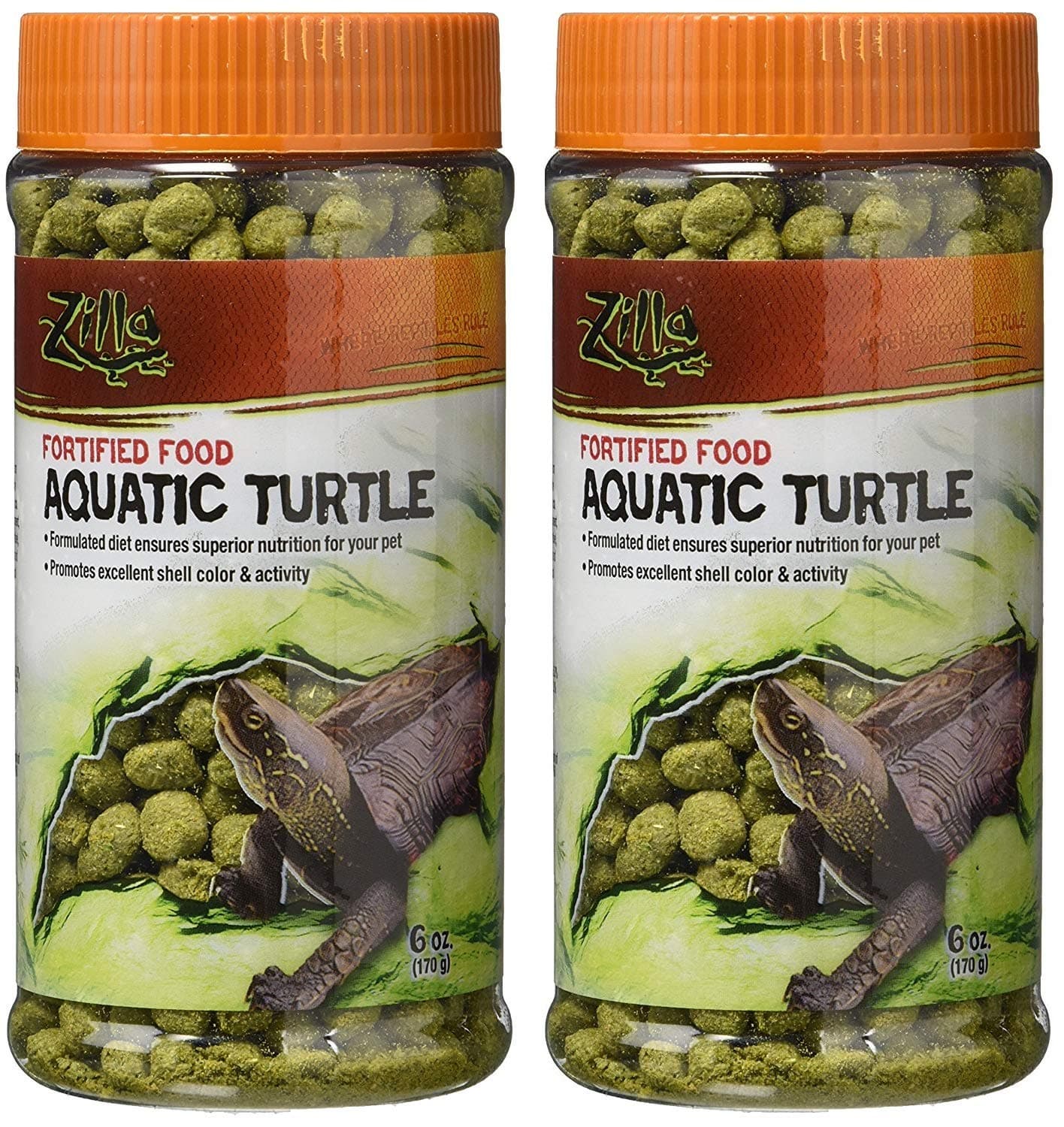 Zilla Aquatic Turtle Food [Set of 2]