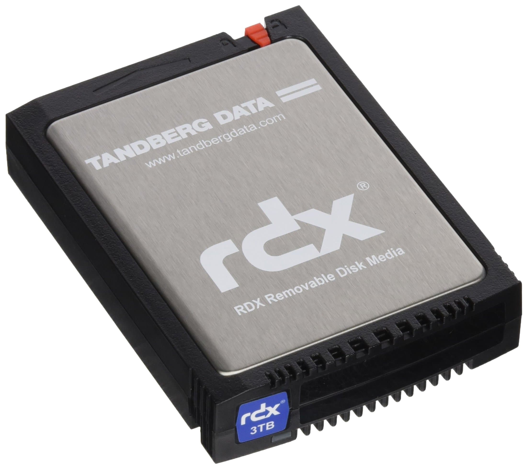 Tandberg RDX QuikStor - RDX x 1-3 TB - Storage Media, Black (8807-RDX)
