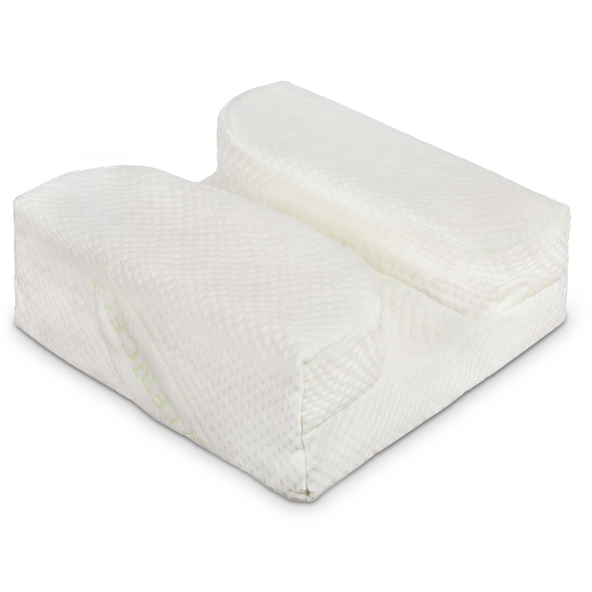 The The Pillow Designed with Your Glasses in Mind - Pillow with Plush Pillow Case (White)