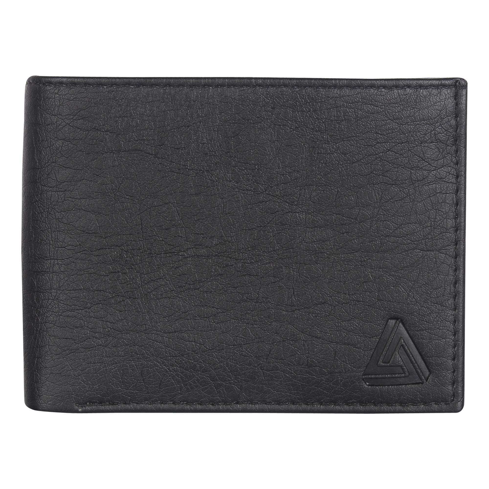Synthetic Leather Album Men's Wallet Purse.