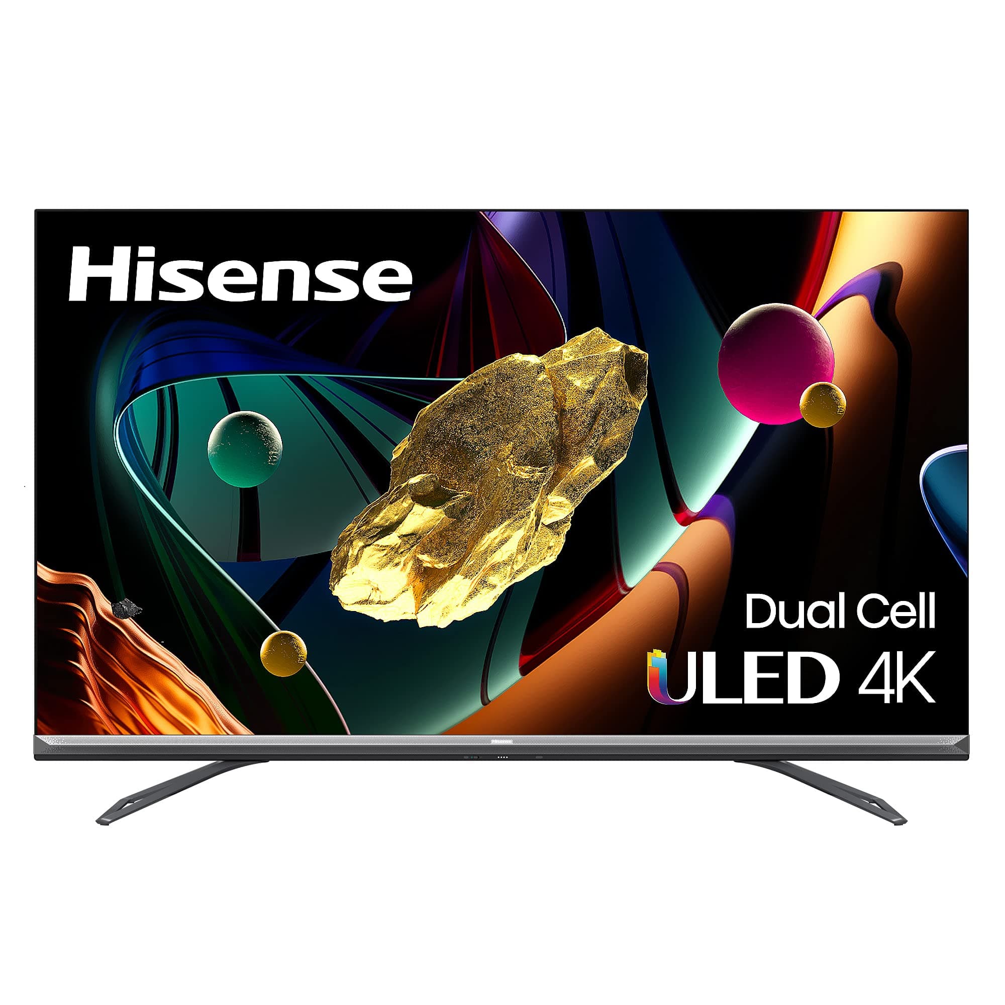 Hisense ULED Dual-Cell Premium 75U9DG Quantum Dot QLED Series 75-Inch Native 120Hz 4K Android Smart TV with Alexa Compatibility