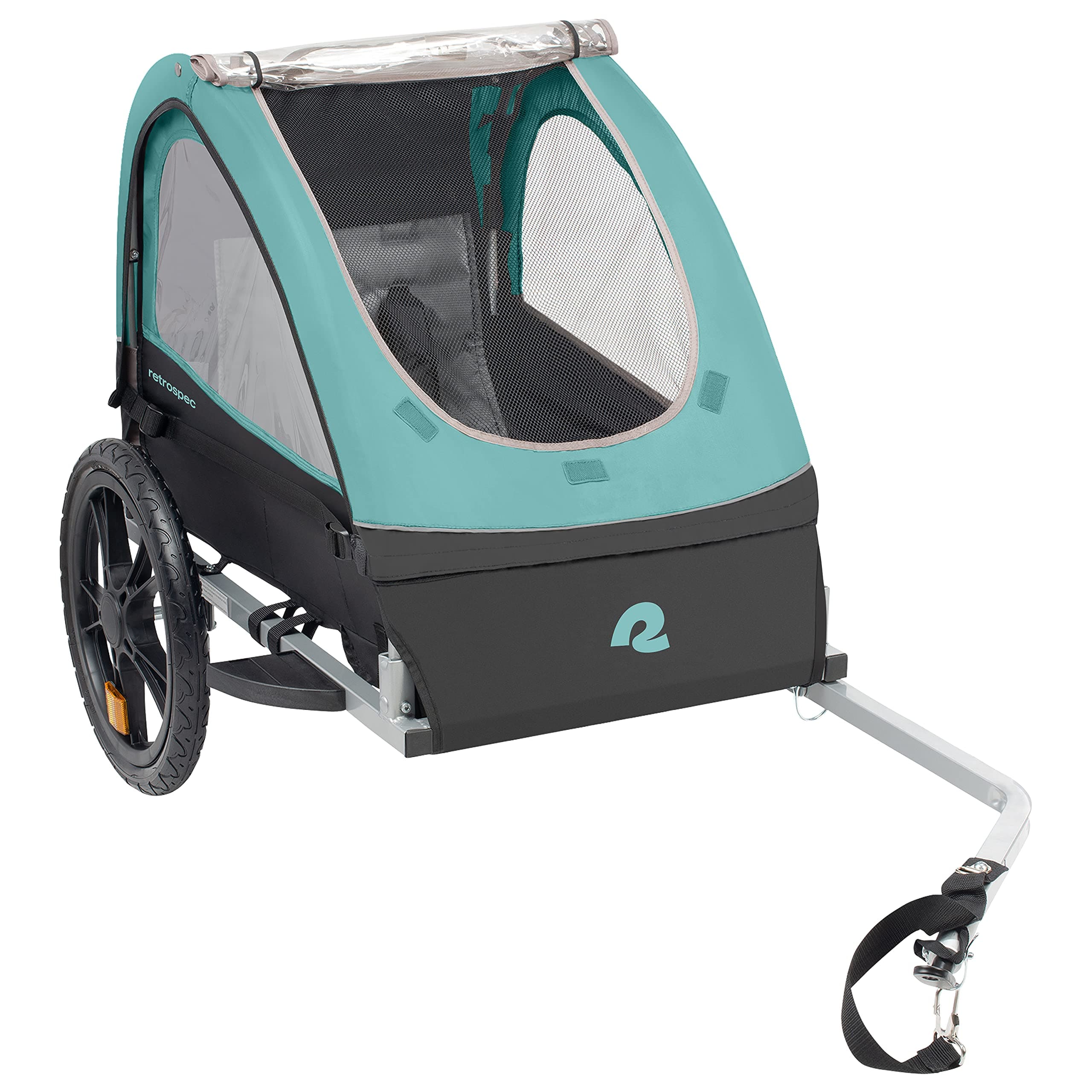 Retrospec Rover Kids Bicycle Trailer Single and Double Passenger Children’s Foldable