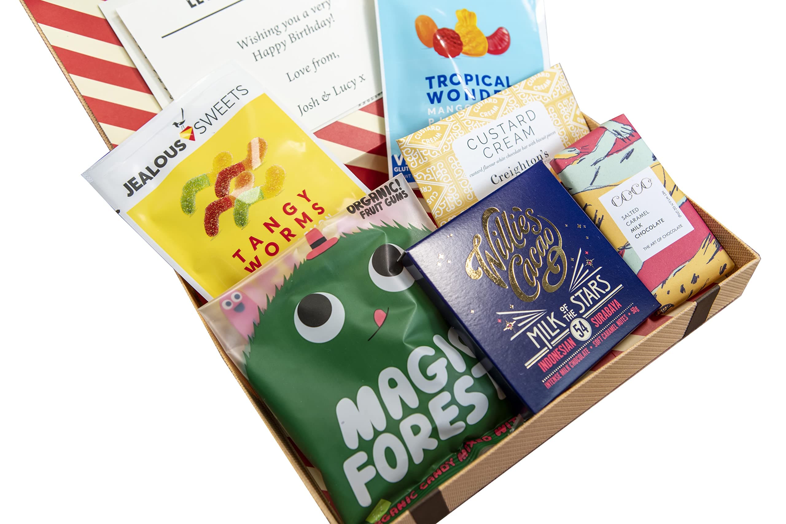 Retro Sweets Letter Box Hamper - Perfect Surprise Present - All British Produce