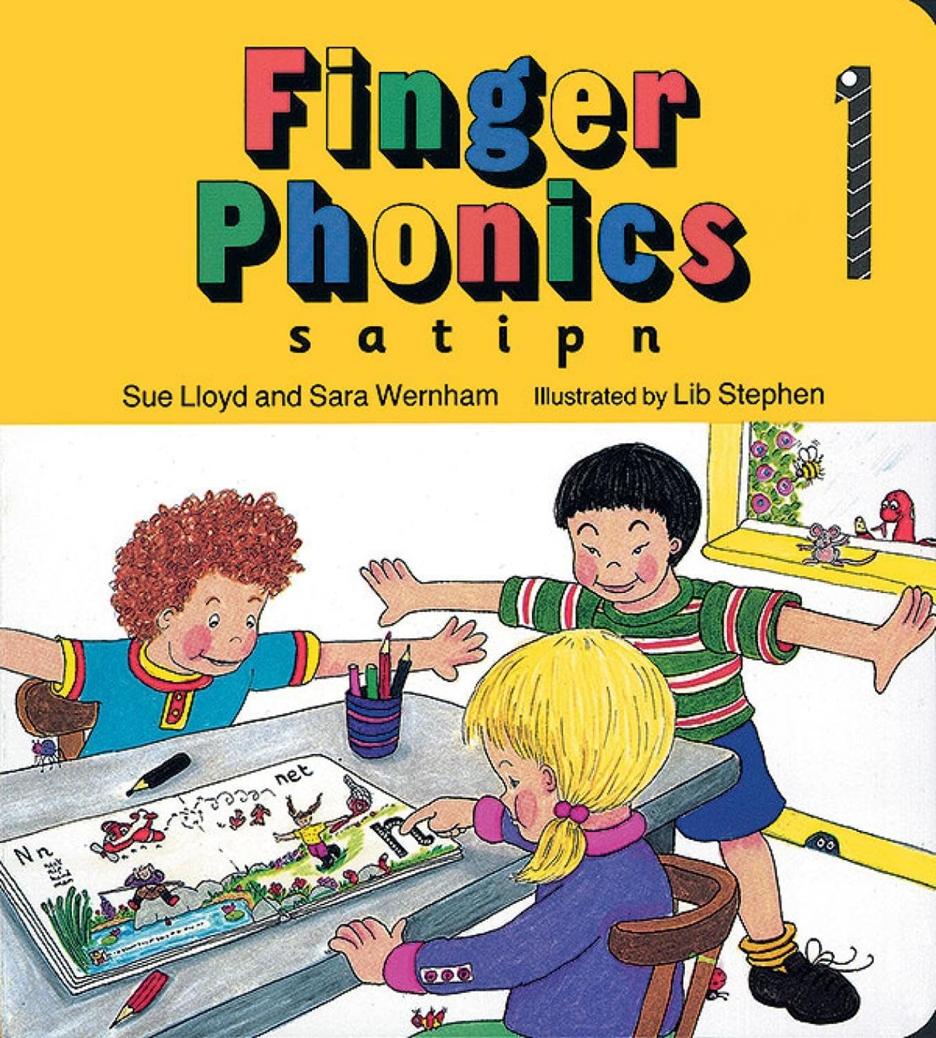 Finger Phonics Book 1 (Jolly Phonics: Finger Phonics)