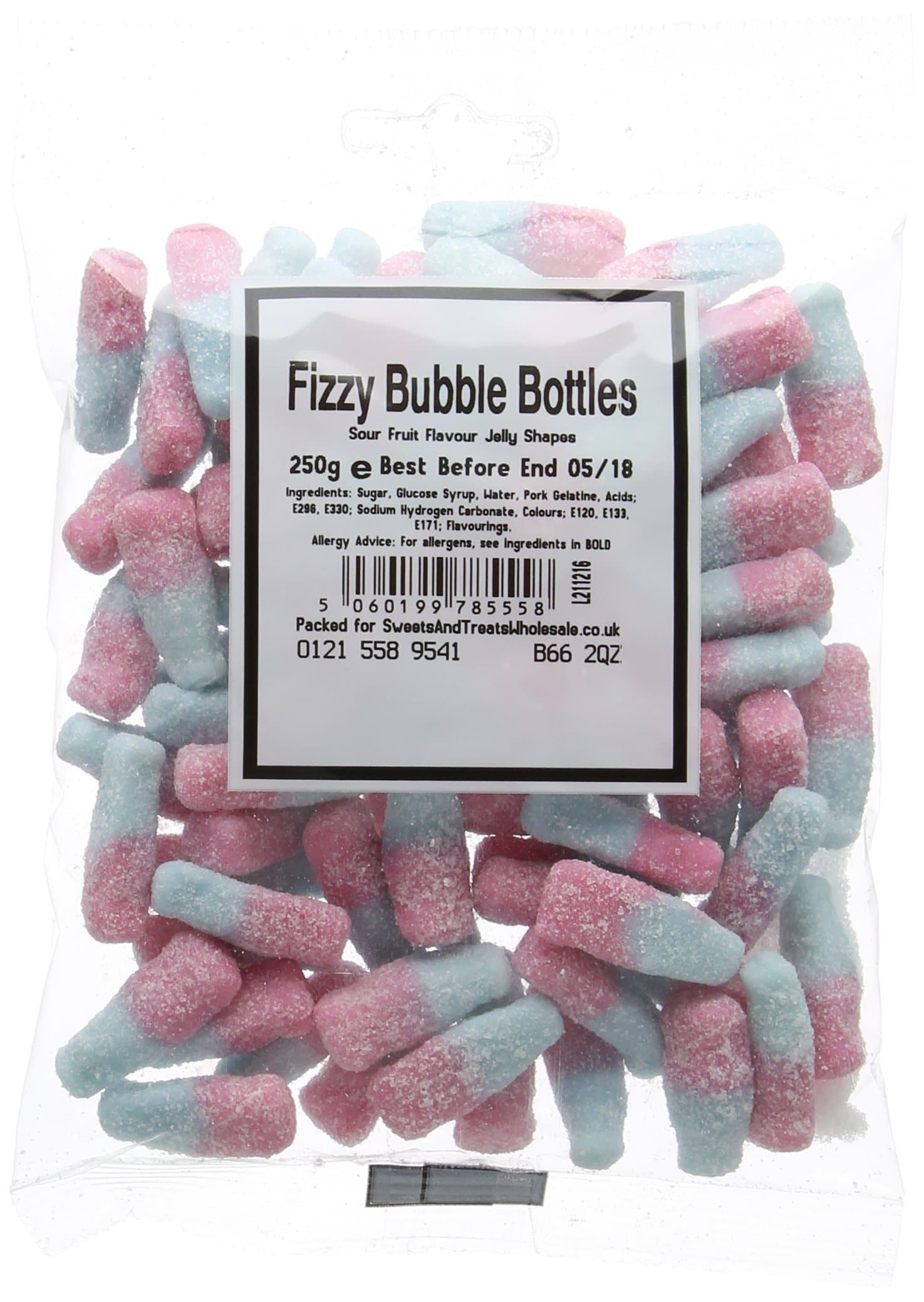 Fizzy Bubblegum Bottles (1 Kilogram)