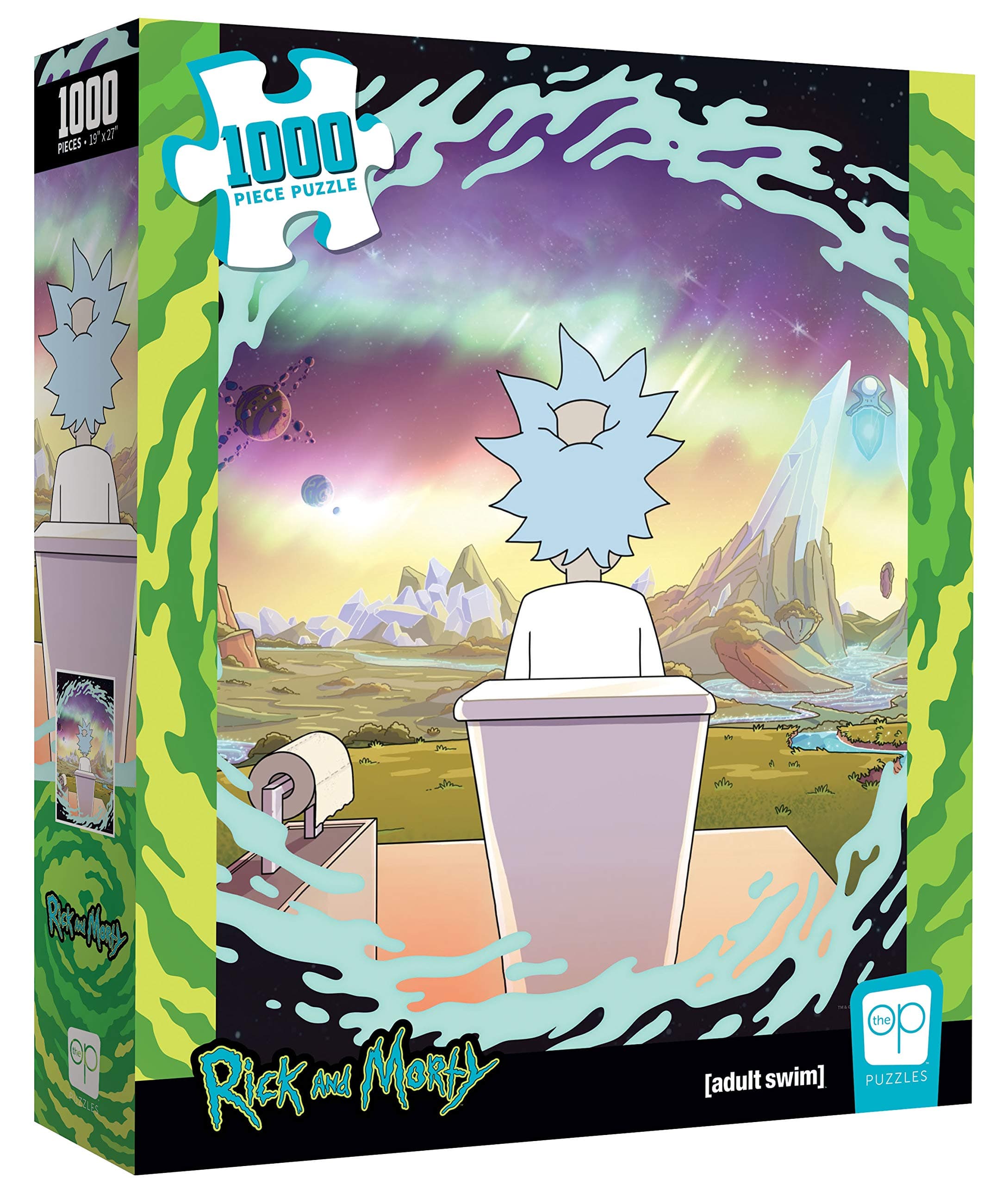 Jigsaw Puzzle: The OP - Rick and Morty - Shy Pooper (1000 Pieces)