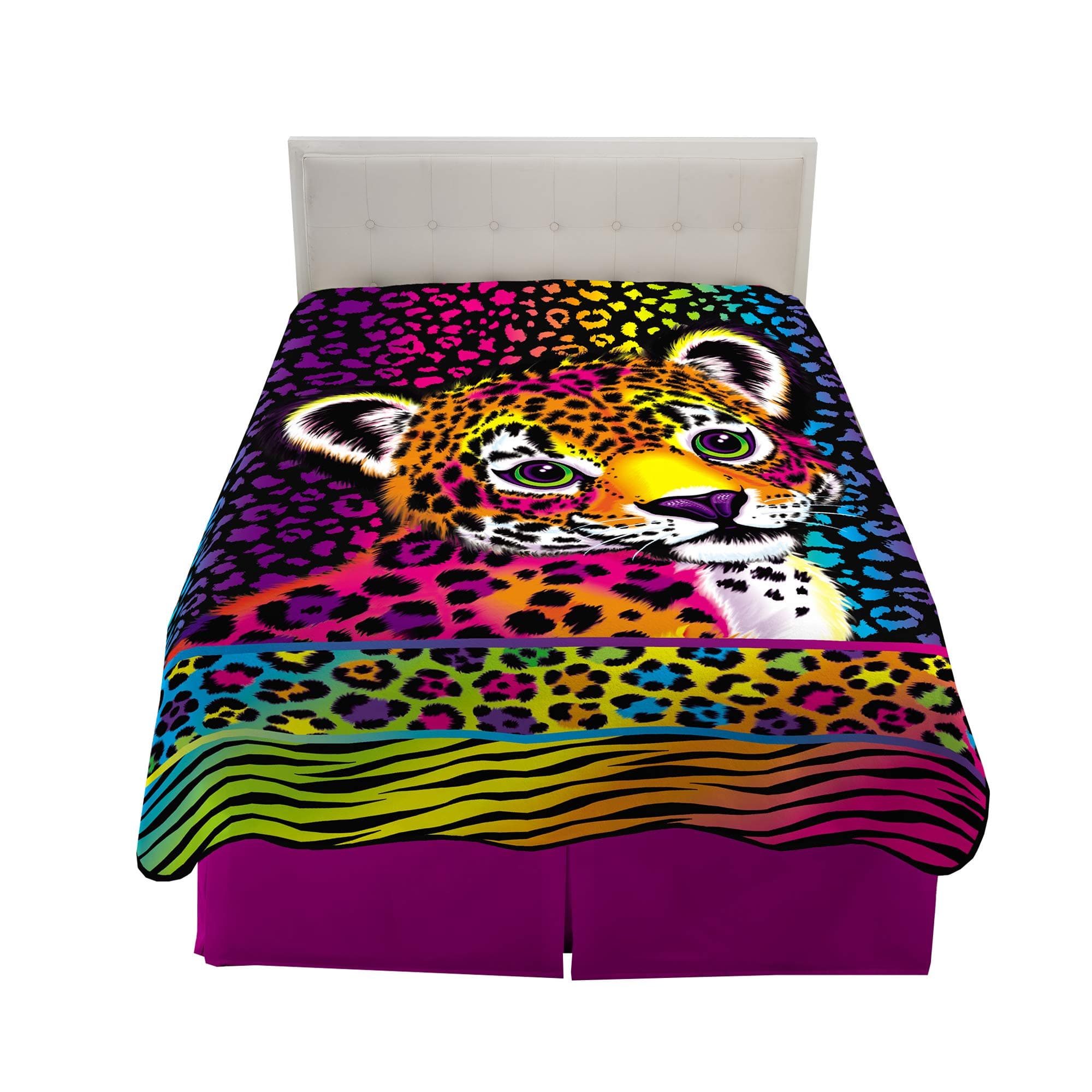 Franco Kids Bedding Blanket, 62 in x 90 in, Lisa Frank Hunter