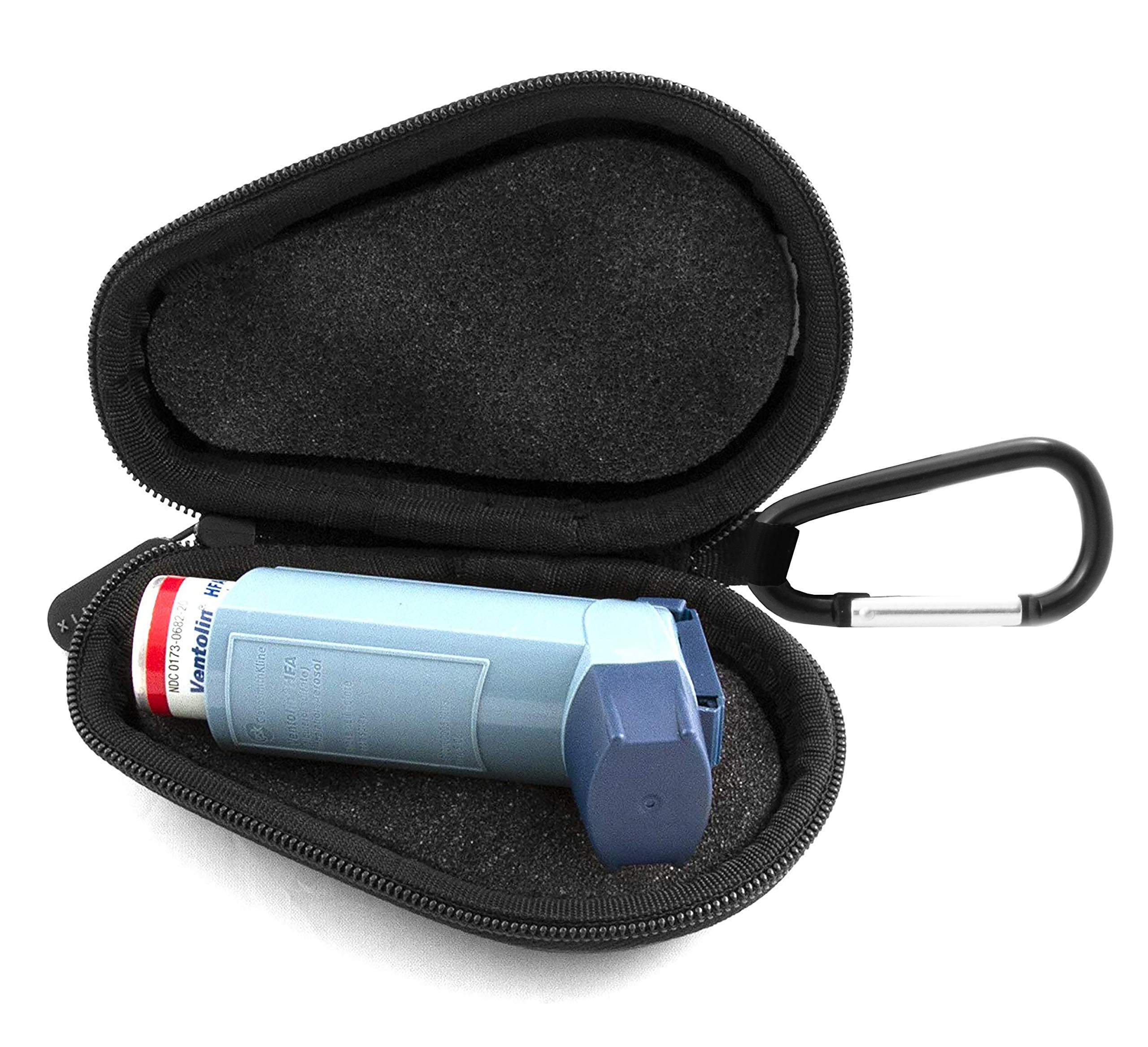 CASEMATIX Asthma Inhaler Medicine Travel Case to Protect Portable Inhalers from Dust and Dirt, Does Not Include Inhaler