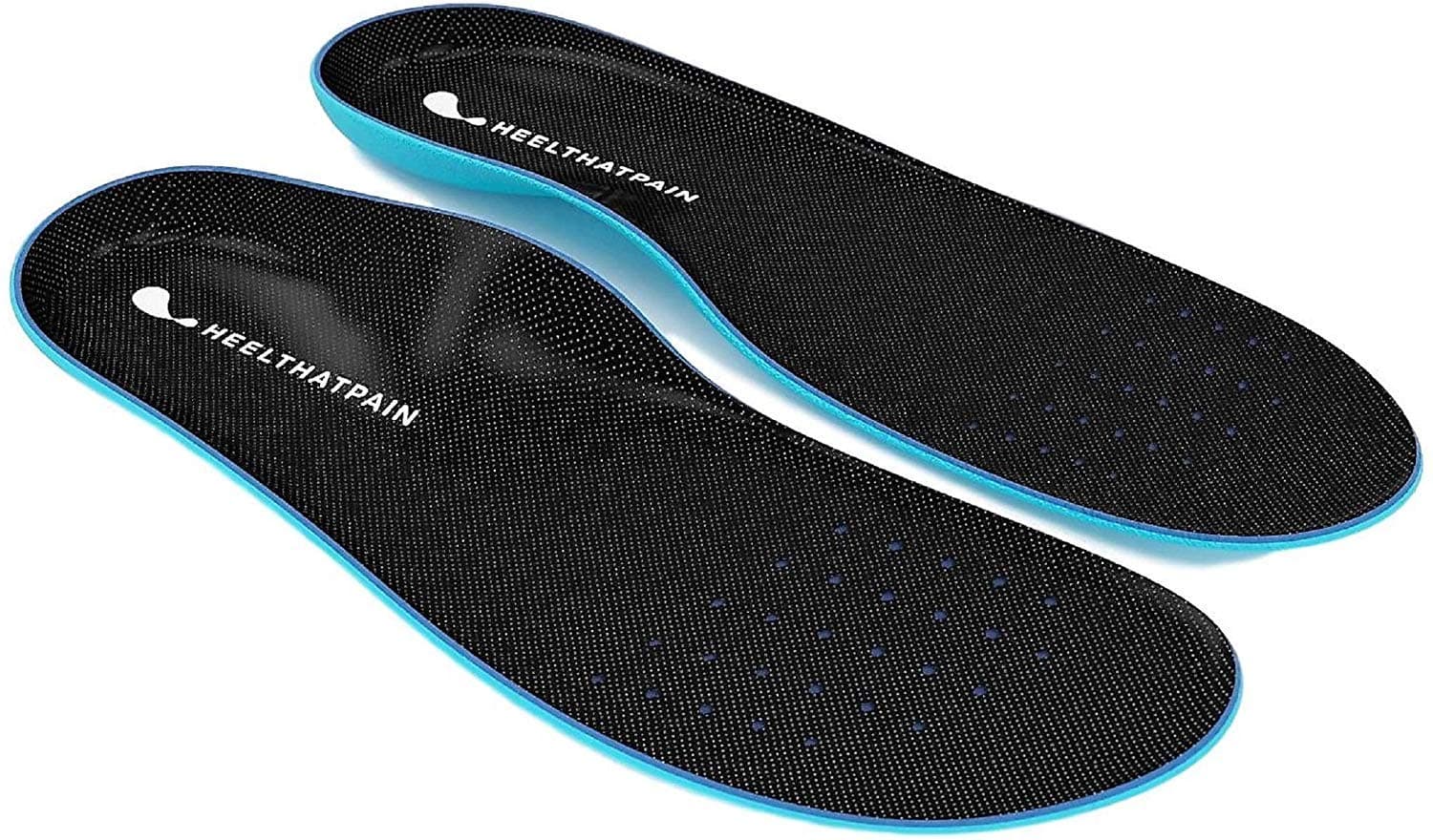 Heel That Pain Plantar Fasciitis Insoles | Full Length Heel Seats Foot Orthotic Inserts with Arch Support for Treating Heel Pain and Heel Spurs | Patented, Clinically Proven, 100% Guaranteed (Small)