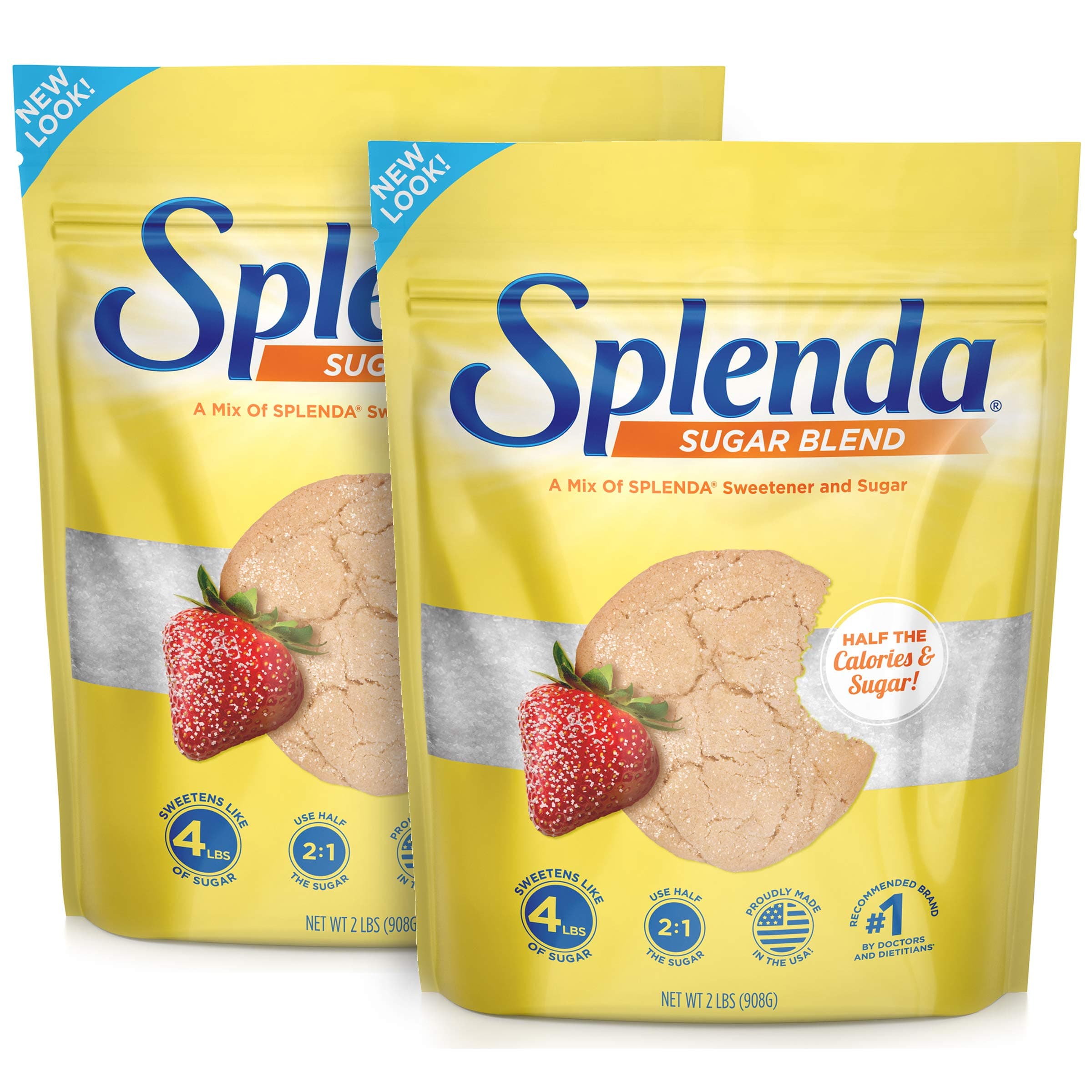 Splenda Sweetener, Sugar Blend for Baking - 32 Oz (Pack of 2)