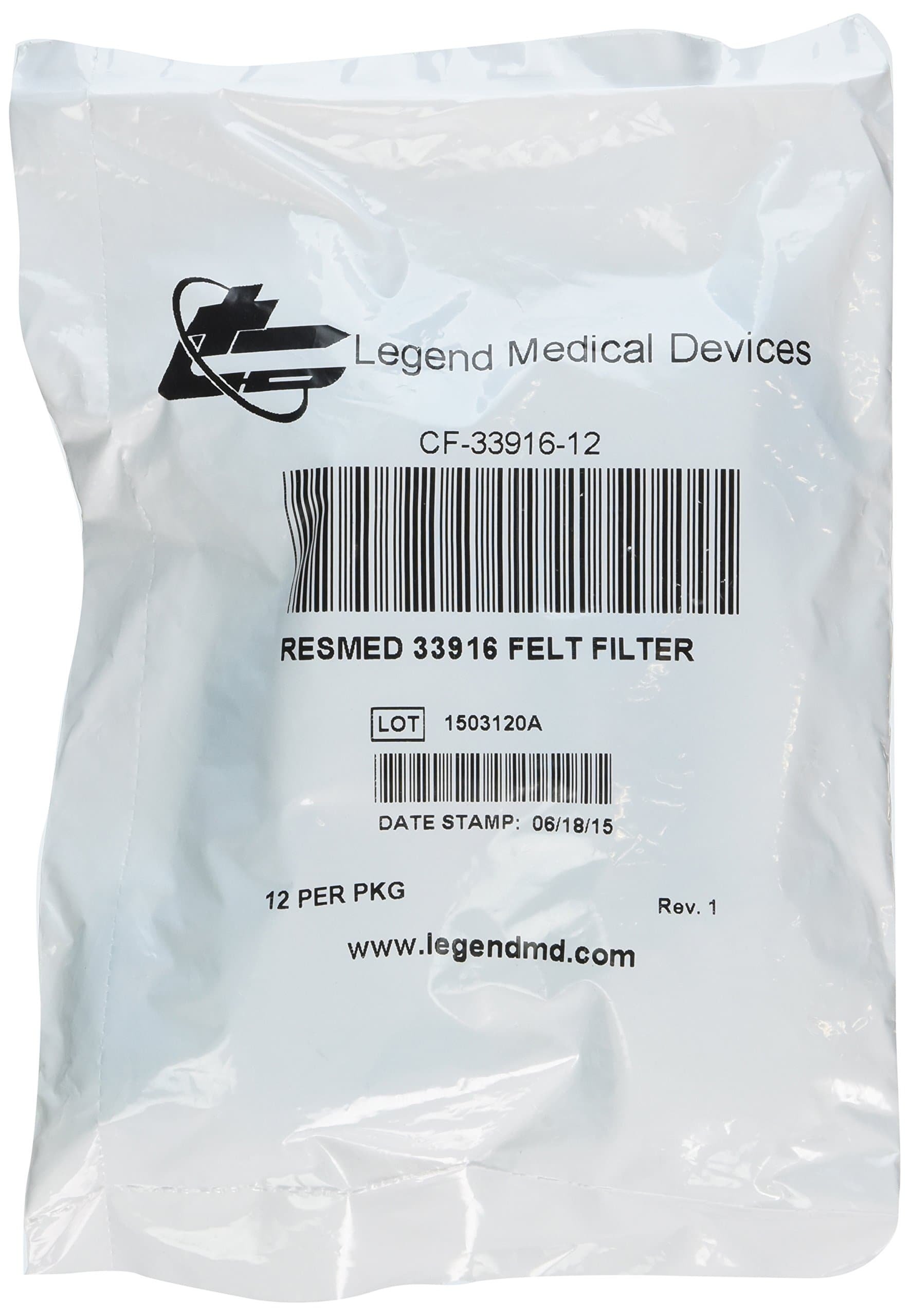 Lot of 12 Resmed S8 Series Blue & White Filters-LEGENDMD