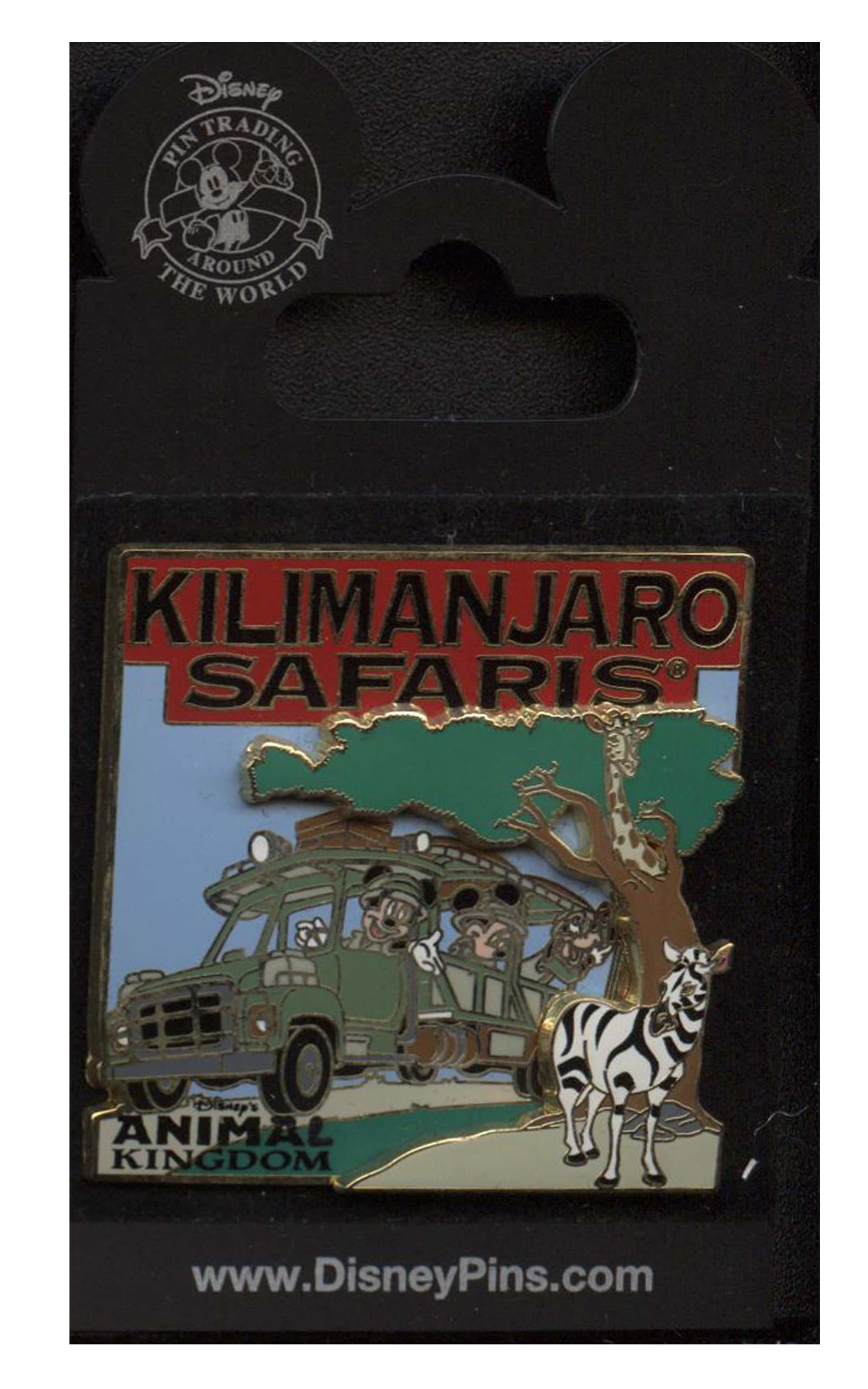 Disney Pin #63448: WDW - Kilimanjaro Safaris Expedition - Mickey, Minnie and Goofy