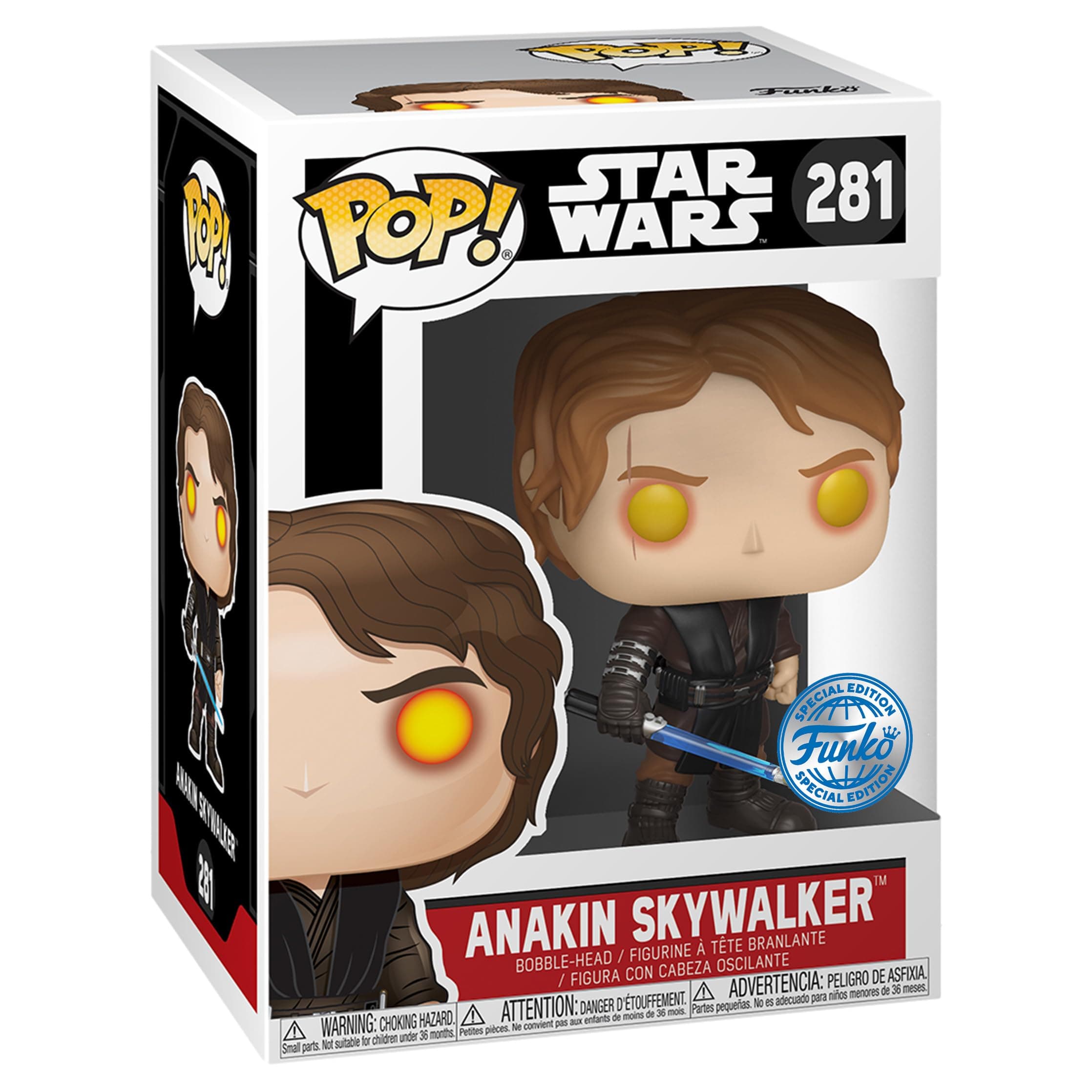 Funko Pop! Star Wars - Anakin Skywalker Dark Side Special Edition Multicolo Exclusive #281