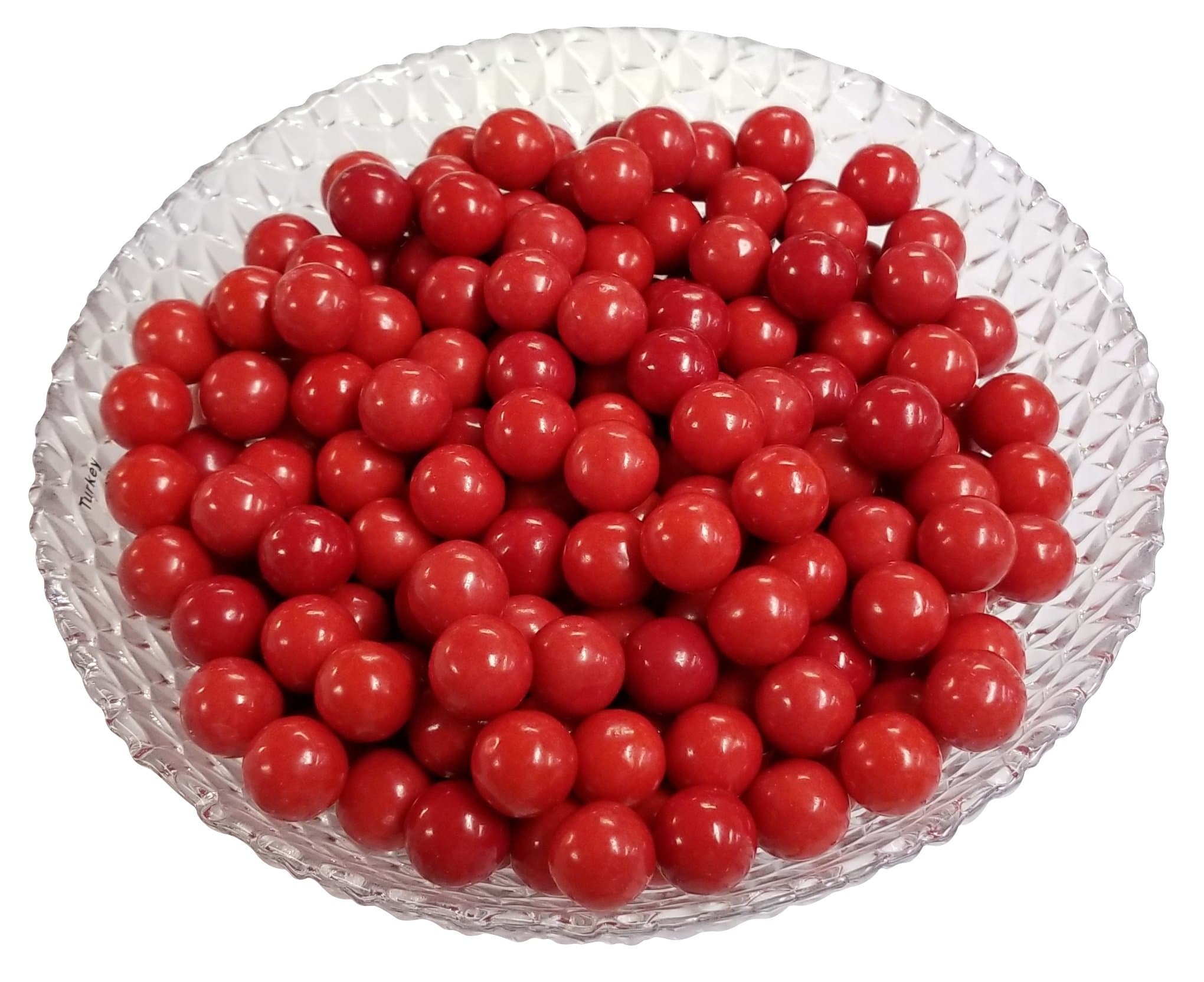 Sweet Maple Candies Mini Gumballs 0.5 Inch (Red, 2 Pound)
