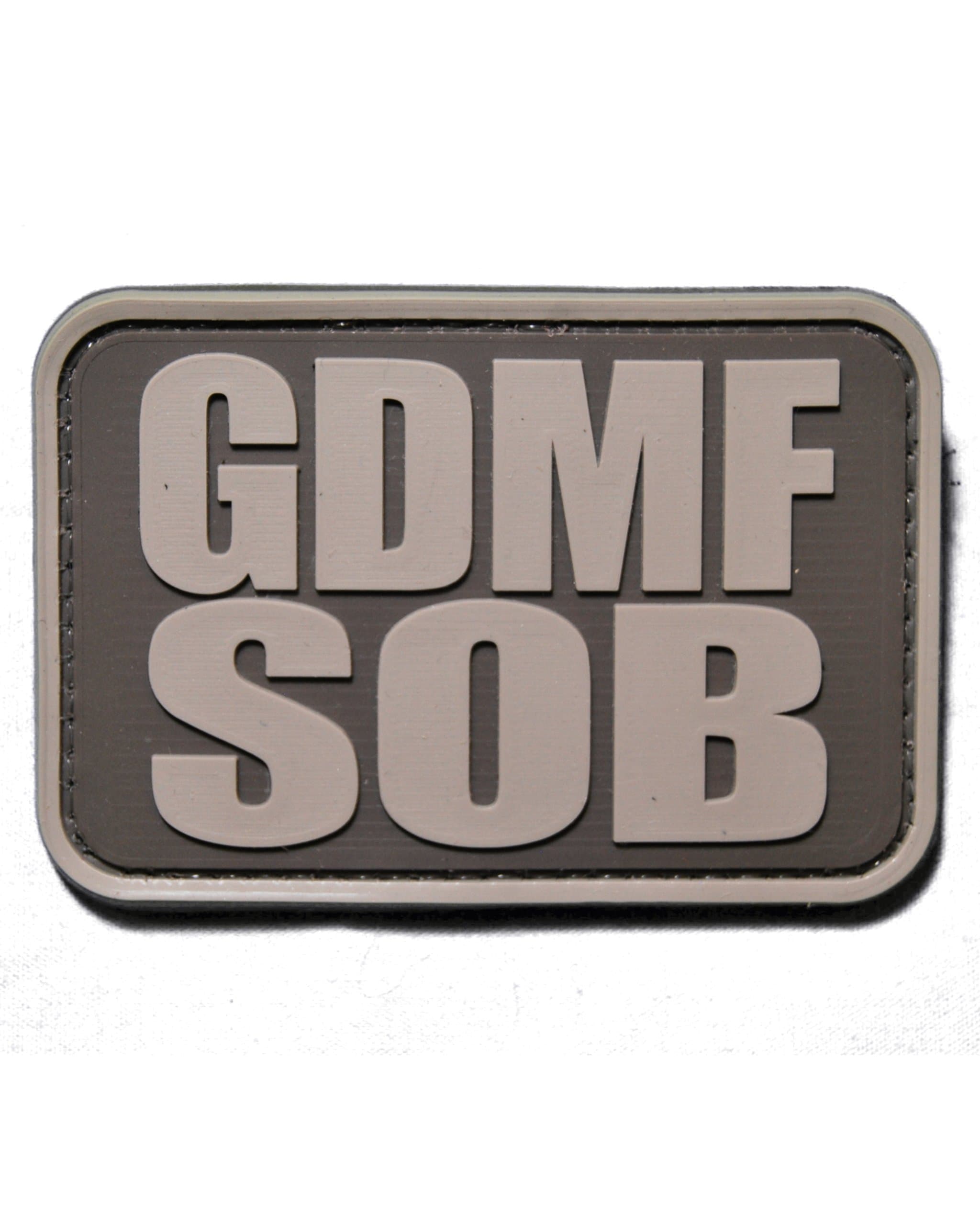 Tactical Morale Gear's "GDMFSOB" PVC Morale Patch - Multicam