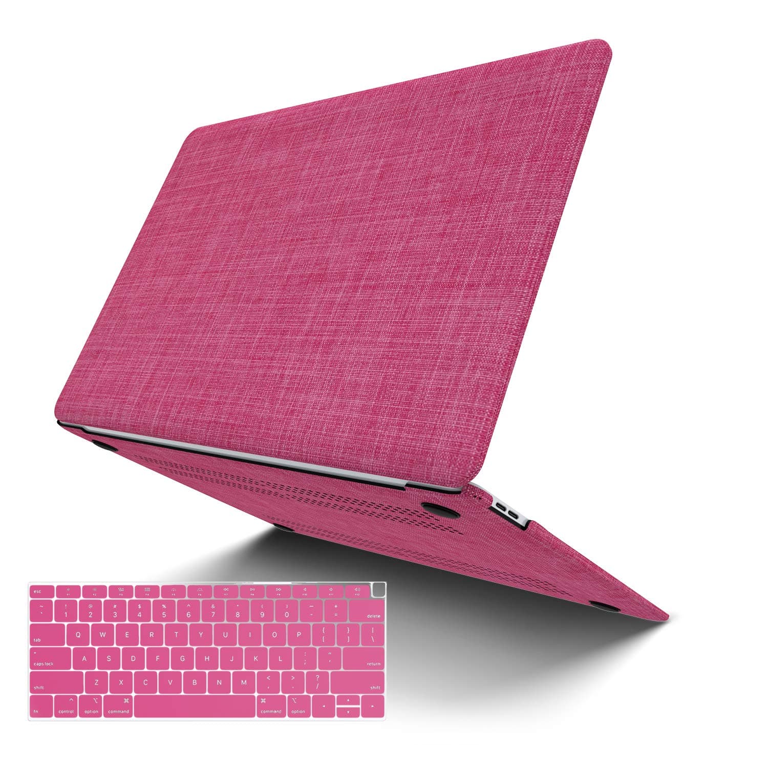 MacBook Pro 13 Case 2020 2019 2018 2017 2016 Release A2251 A2289 A2159 A1989 A1706 A1708, JGOO Soft Touch Fabric Hard…