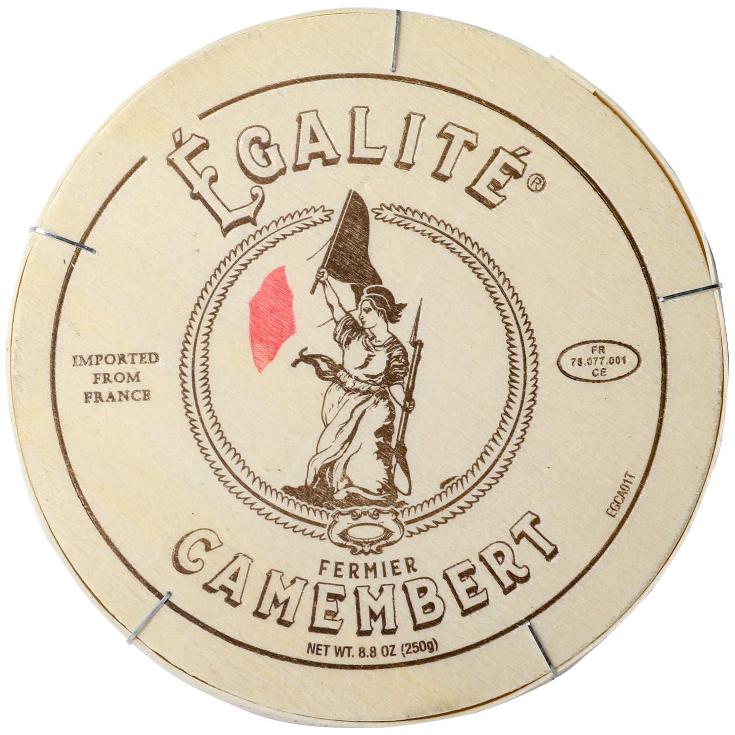 Egalite Imported French Camembert, 8.8 oz