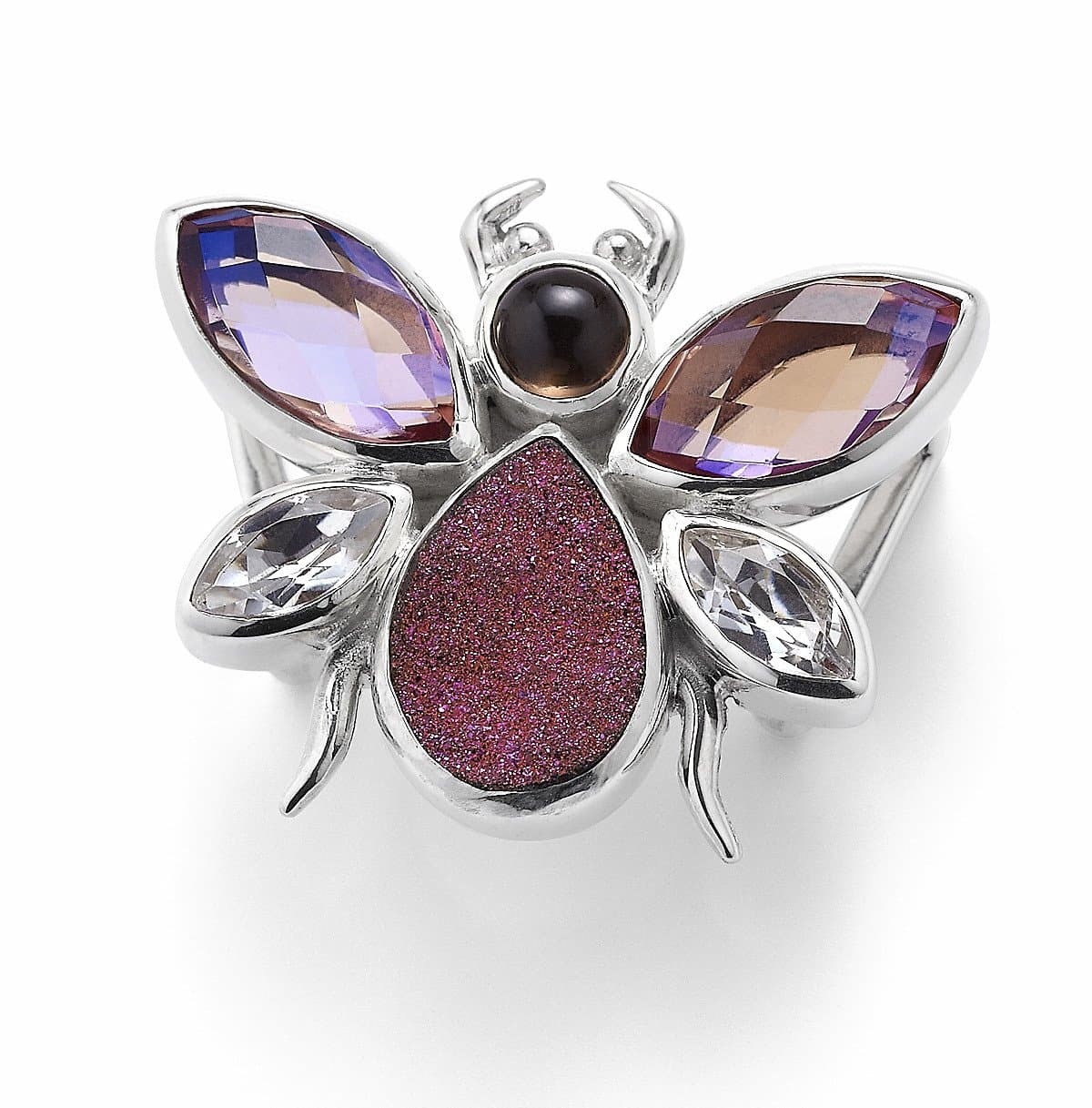 Lori Bonn Slide Charm (Queen Bee) - Gemstone Bonn Bons