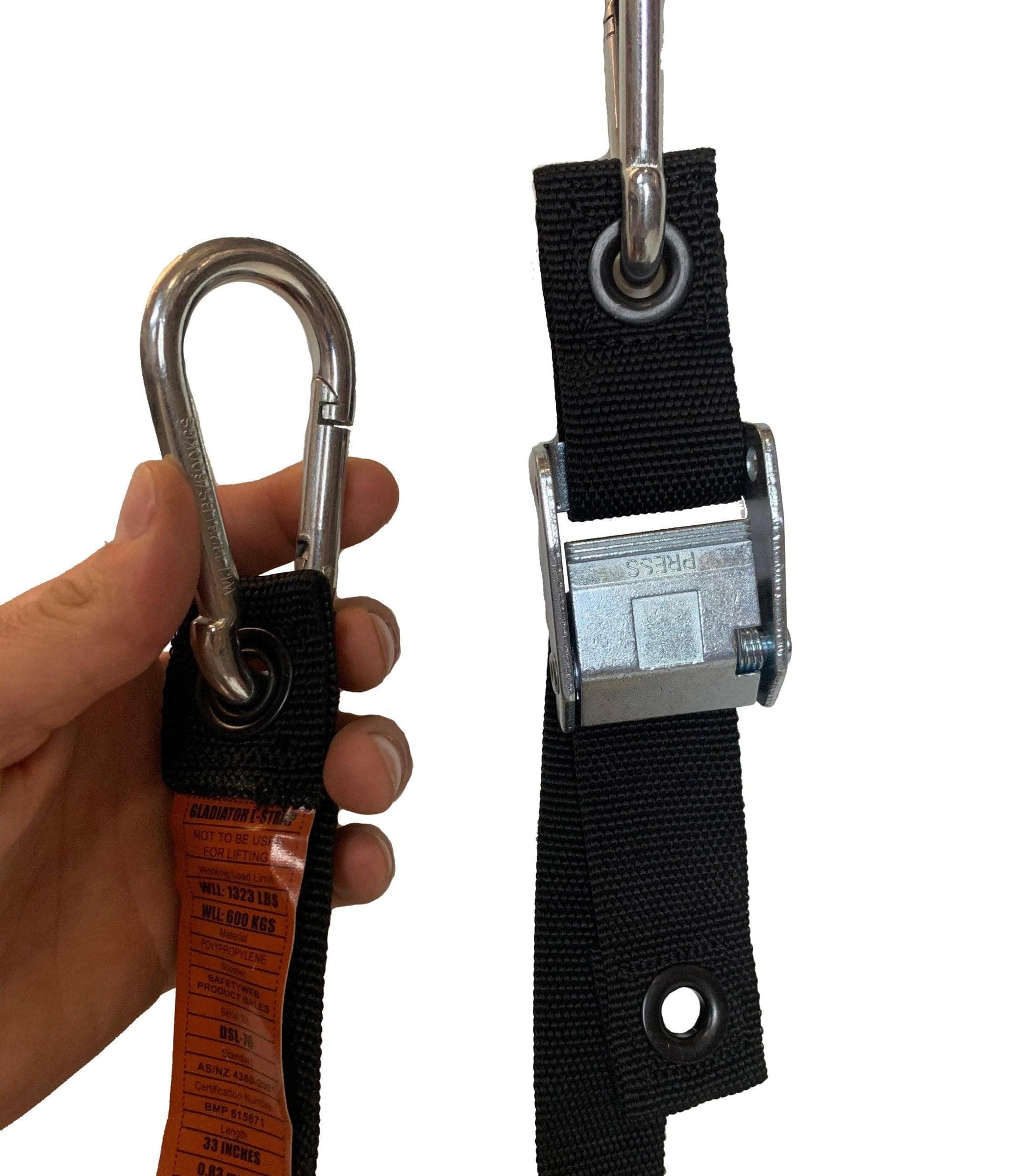 Gladiator Cargo Nets DSL-70 Double Snap Link Hardware Kit (Set of 2 Straps)