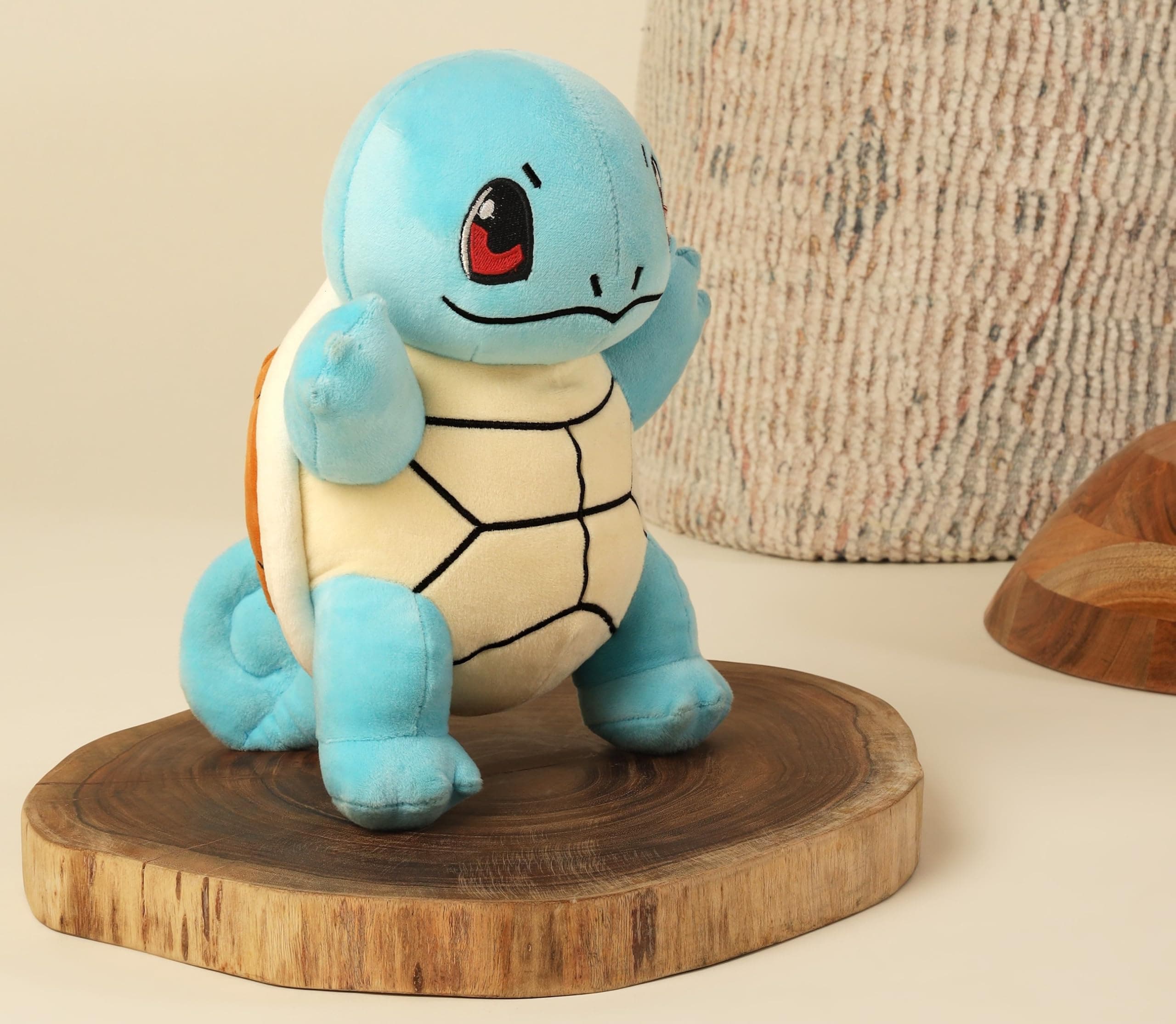 Mirada Pokémon Squirtle Soft Plush Toy – 25cm | Official Licensed Blue Stuffed Animal Doll for Kids, Boys & Girls | Super Soft & Comfortable Cuddly Character | Ideal Gift for Birthday & Festivals