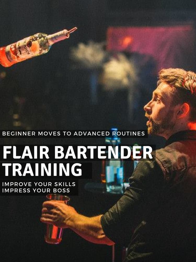 Learn flair bartending with an ONLINE video training course [Online Code]