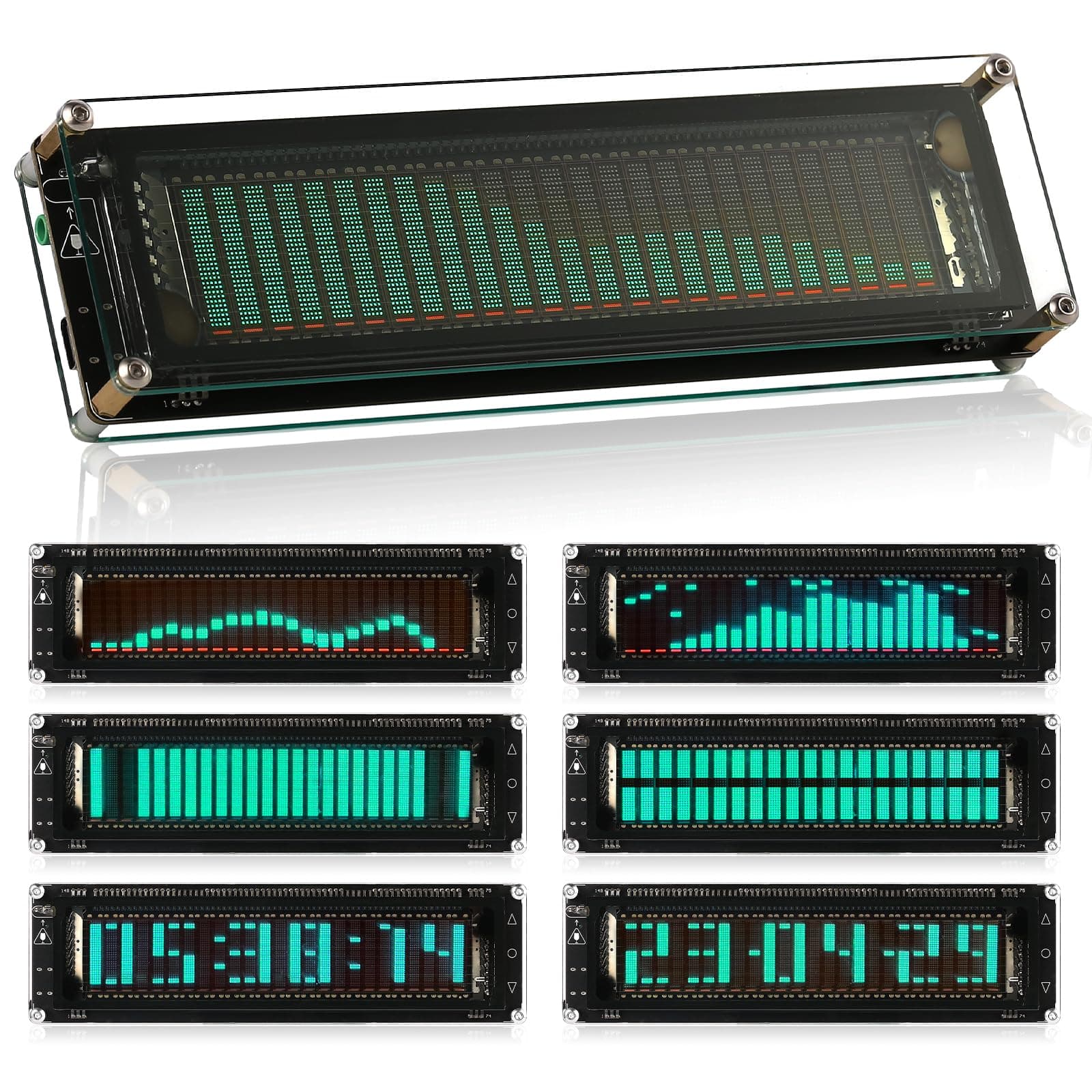 Douk Audio Nobsound Music Spectrum 15 Level Indicator VU Meter Screen Amplifier VFD LED Display