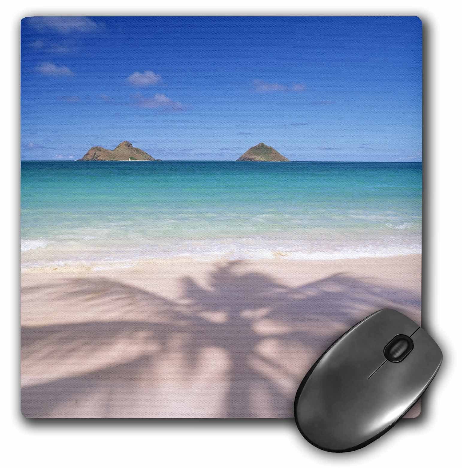 3dRose LLC 8 x 8 x 0.25 Inches Mouse Pad, Lanikai Beach Kailua Oahu Hawaii (mp_89735_1)