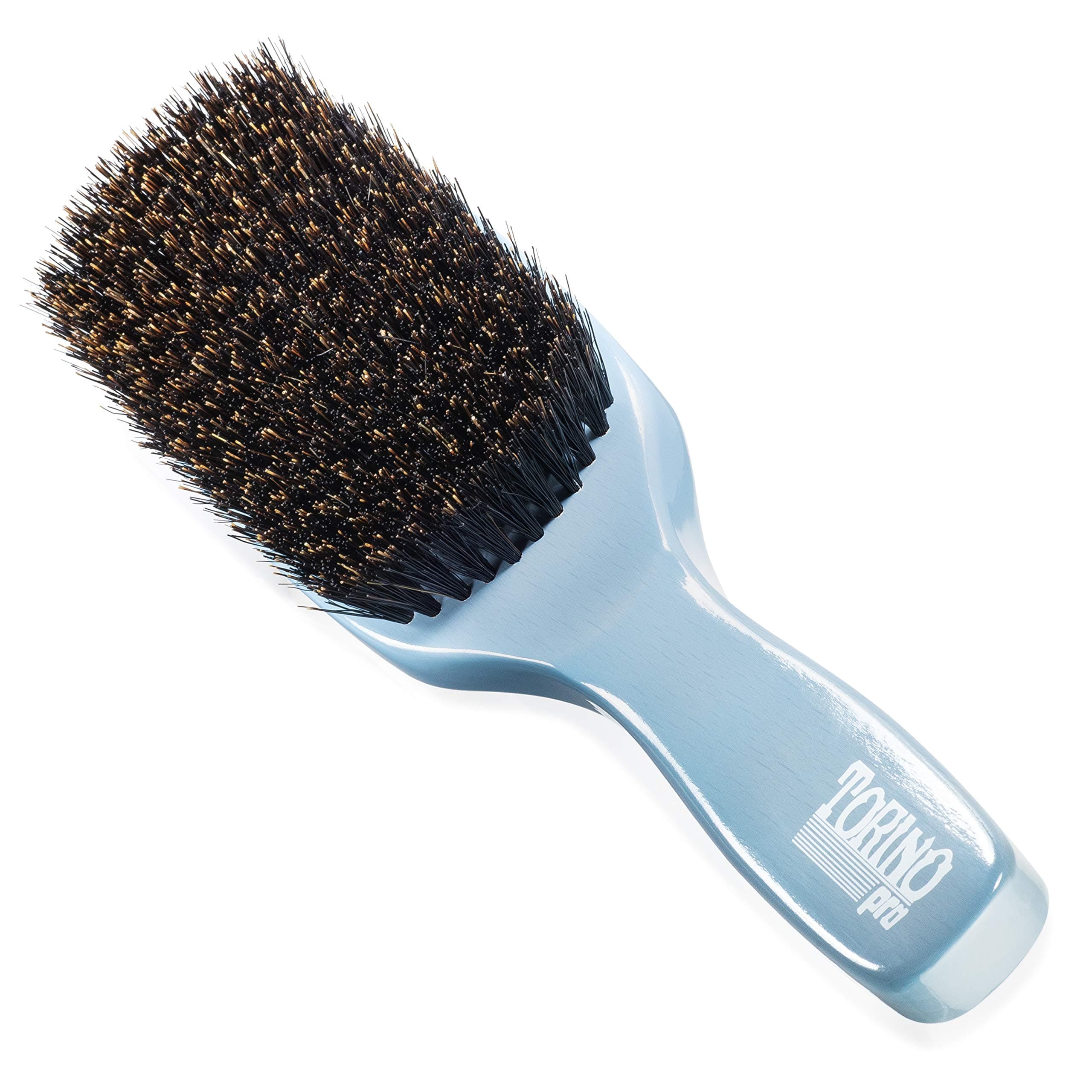 TORINO PRO WAVE BRUSHES BY BRUSH KING #1340 - - Medium, 11 Row Long Handle 360 s