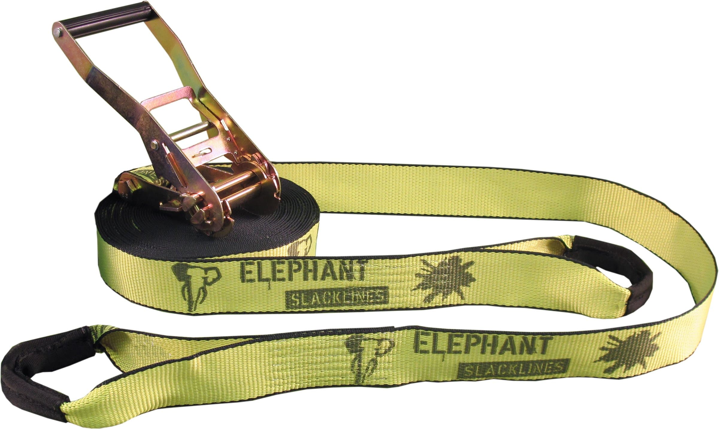 Elephant Slack Line Men's Flash Line Rookie - Neon/Yellow, 15 m