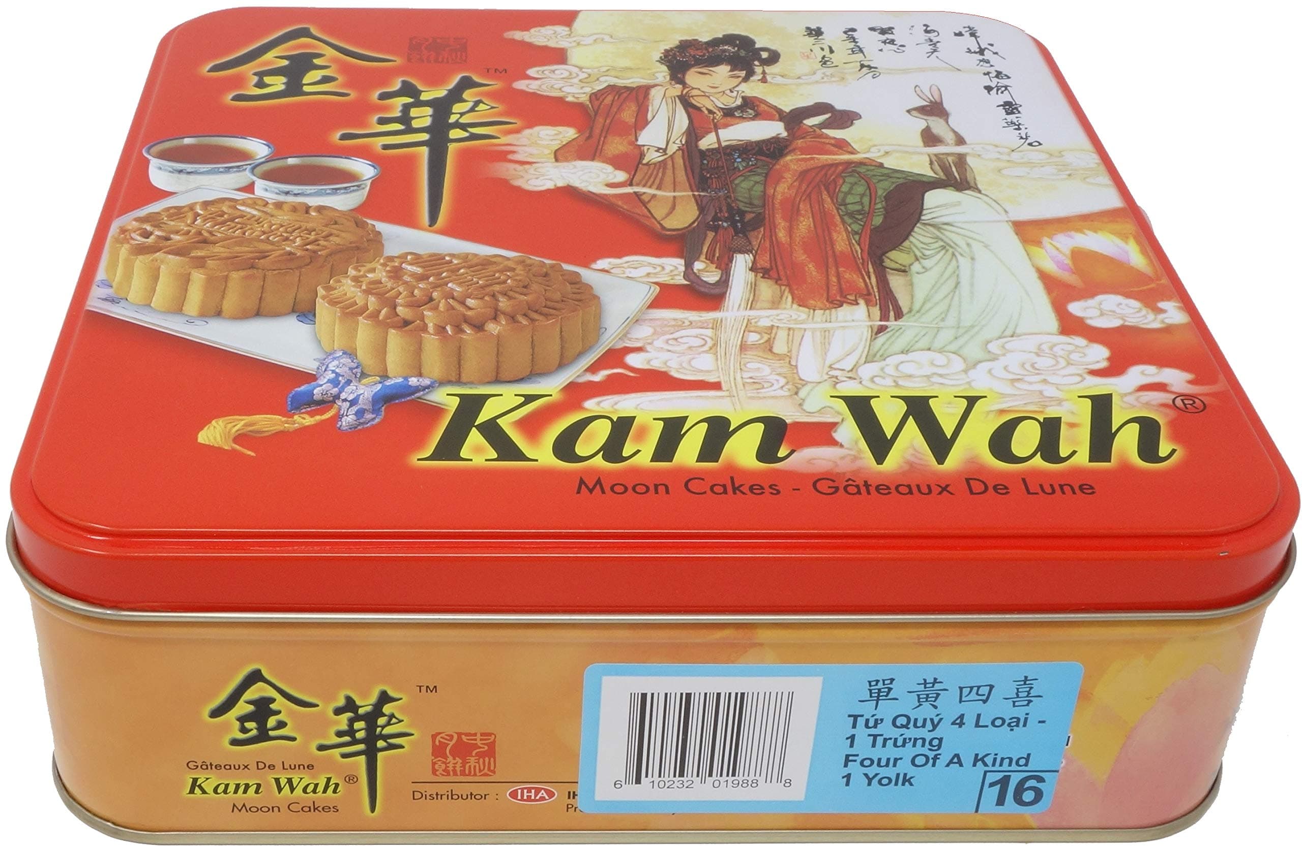 Kam Wah Mooncake - 4 of a Kind (1 Yolk)