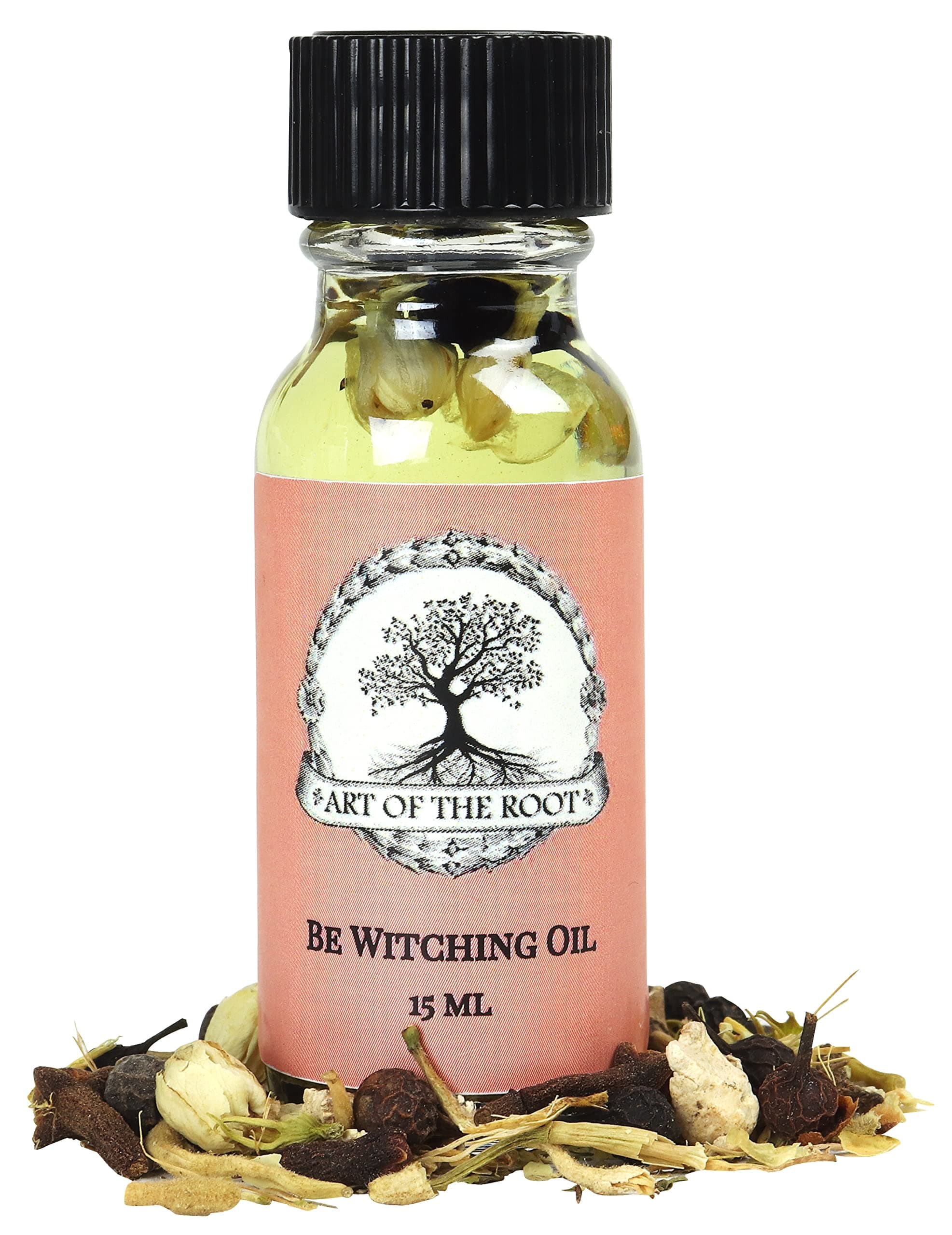 Be Witching Oil 1/2 oz | Handmade with Herbs & Essential Oils | Use in Rituals Related to Seduction, Control, Attraction, Love & Passions | Wiccan Pagan Conjure Santeria
