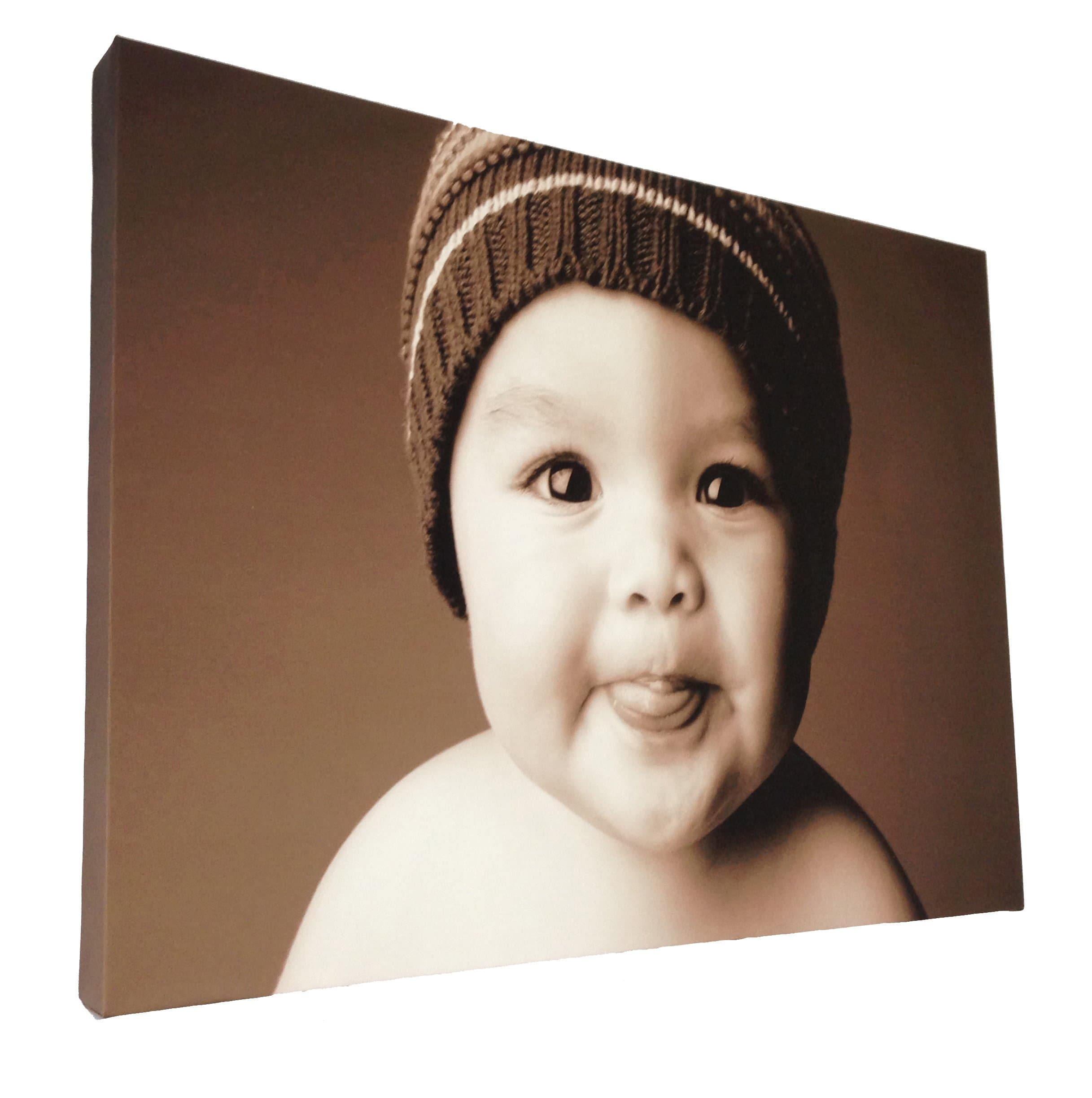 Your my photo picture on personalised wall canvas size A1 32"x24" inch