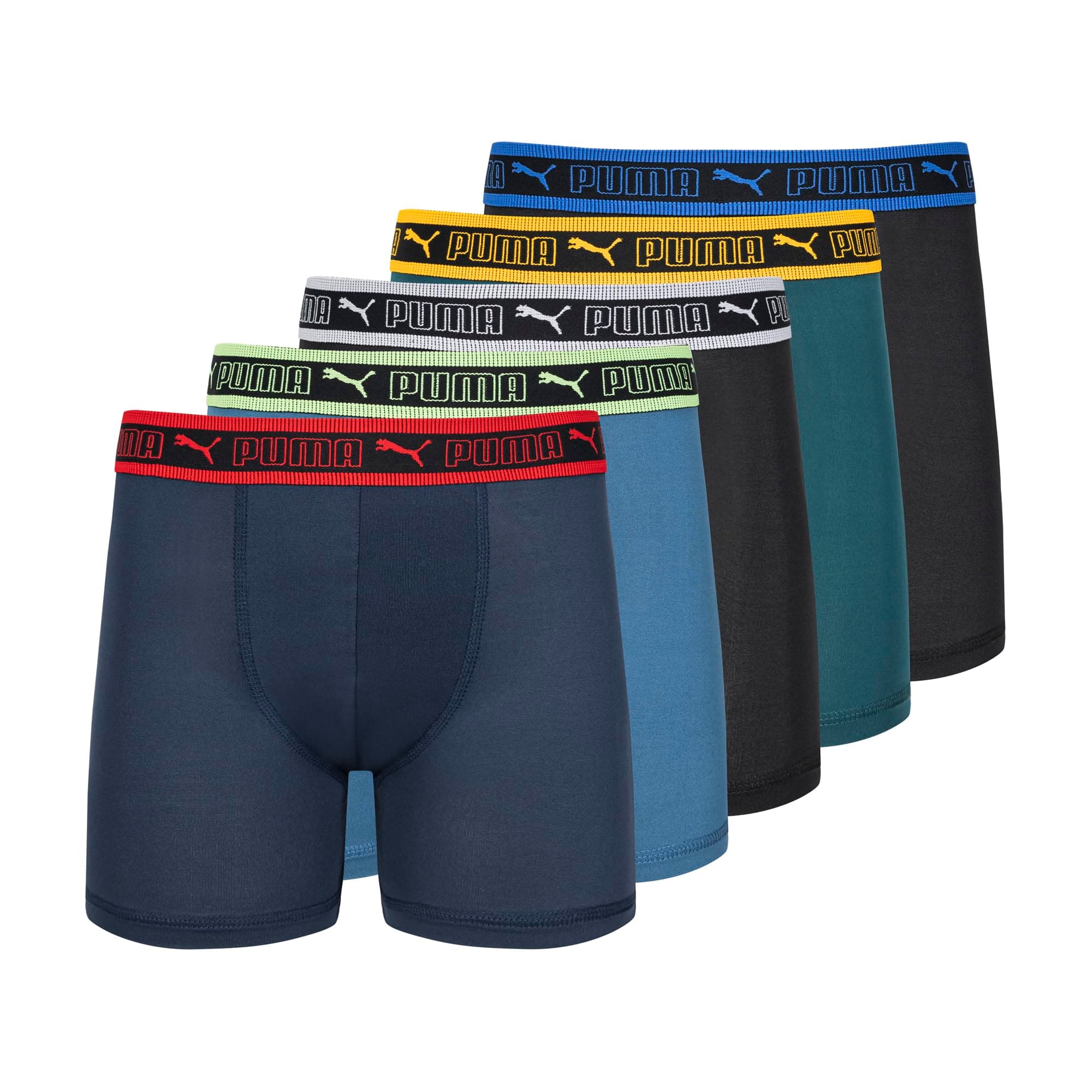 Boys' 5 Pack Performance Boxer Briefs