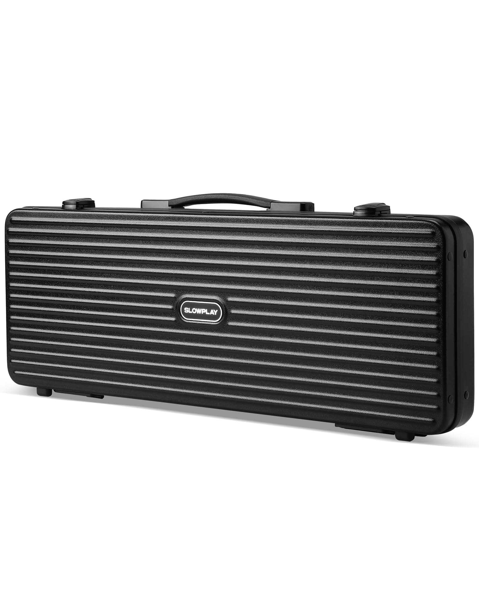 SLOWPLAY Poker Chip Case for Texas Holdem, 500 pcs of 39/40mm Poker Chips | High-end Carrying case Providing Full Protection, German Polycarbonate Shell, Super Portable & Sturdy