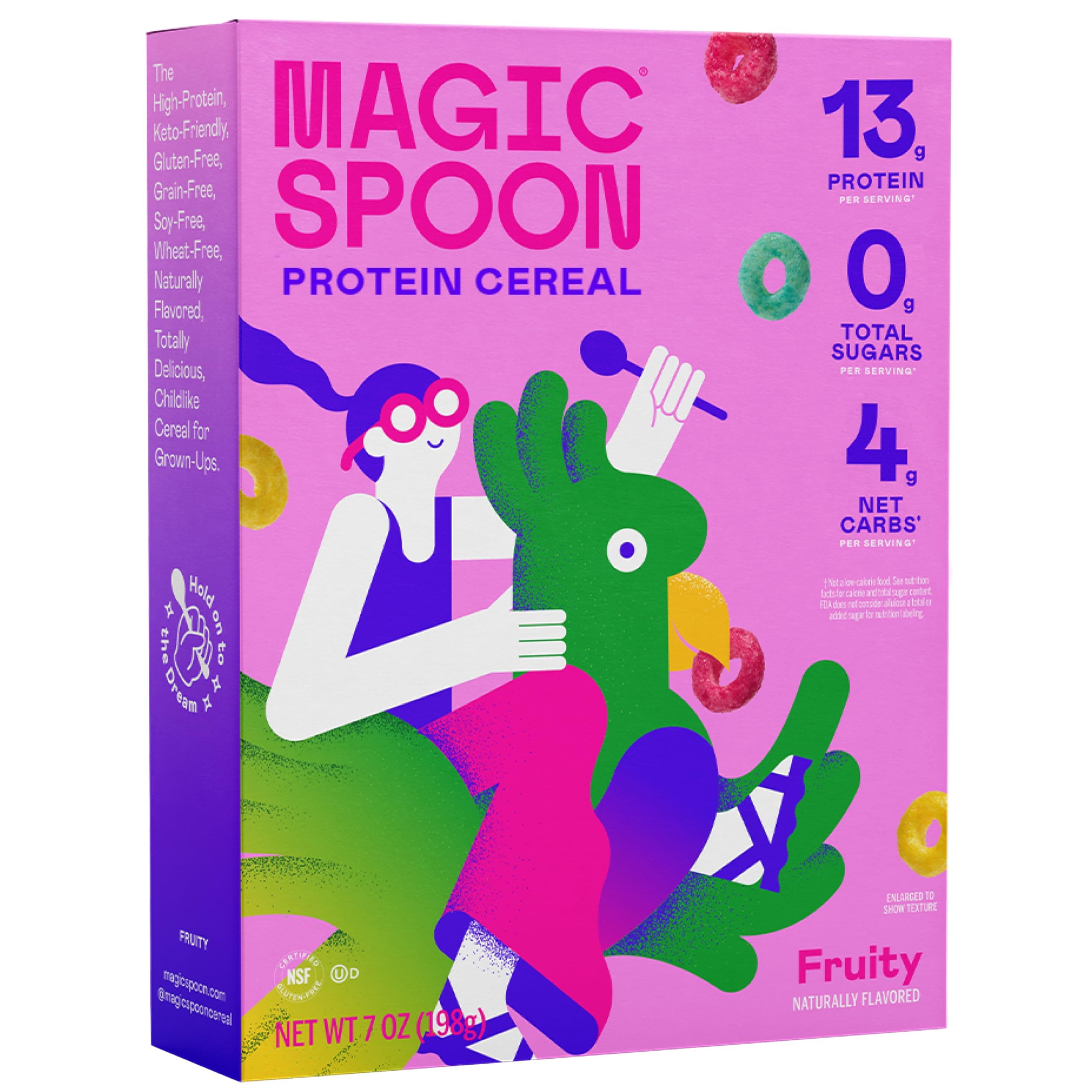 Magic Spoon Grain Free Cereal Fruity 7OZ