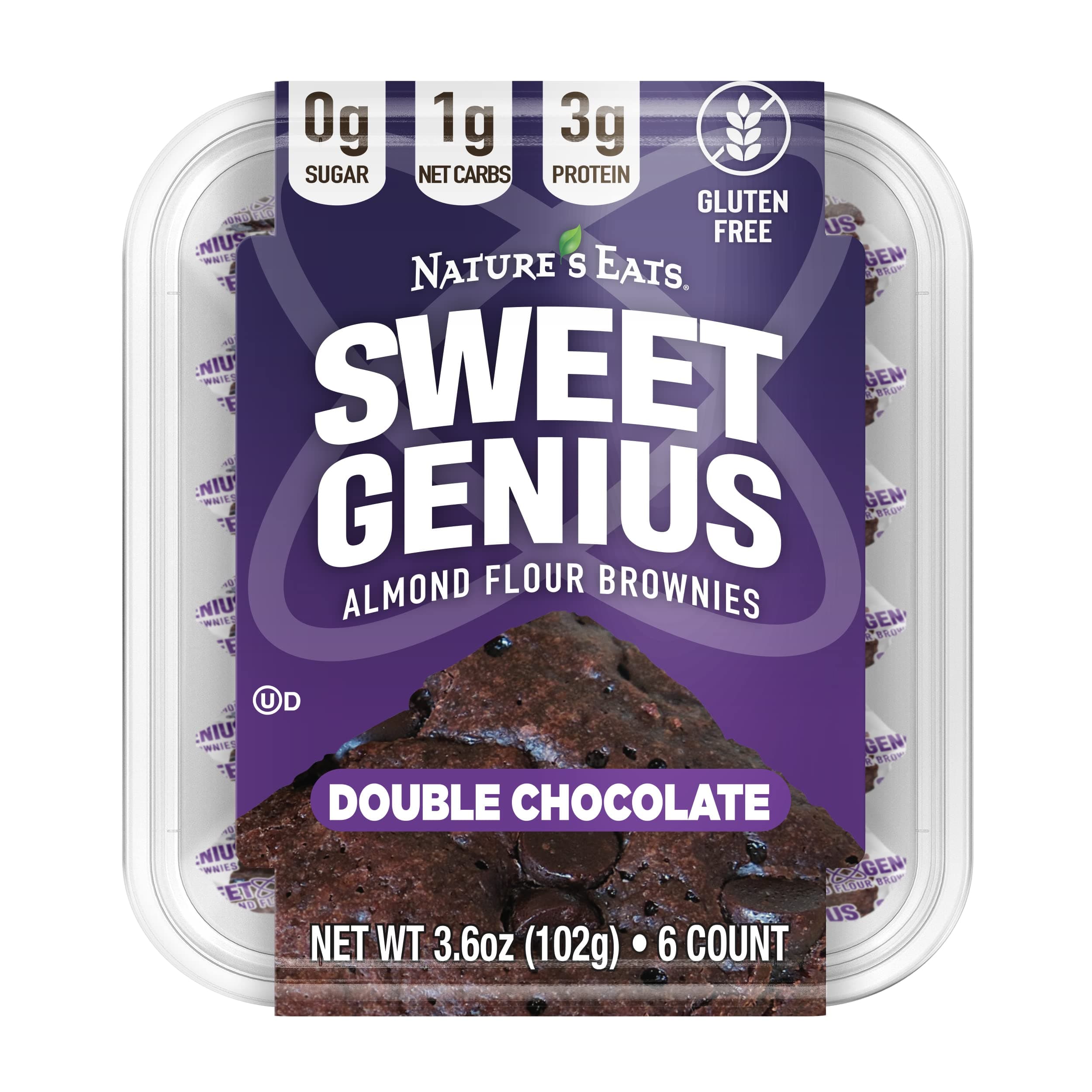 Sweet GeniusAlmond Flour Brownies Double Chocolate