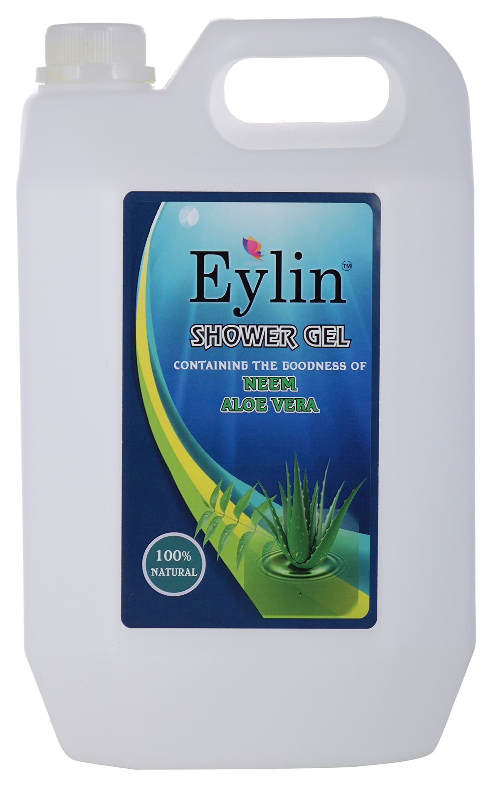 Eylin Neem and Aloe Vera Extract Shower Gel, 5 Litres