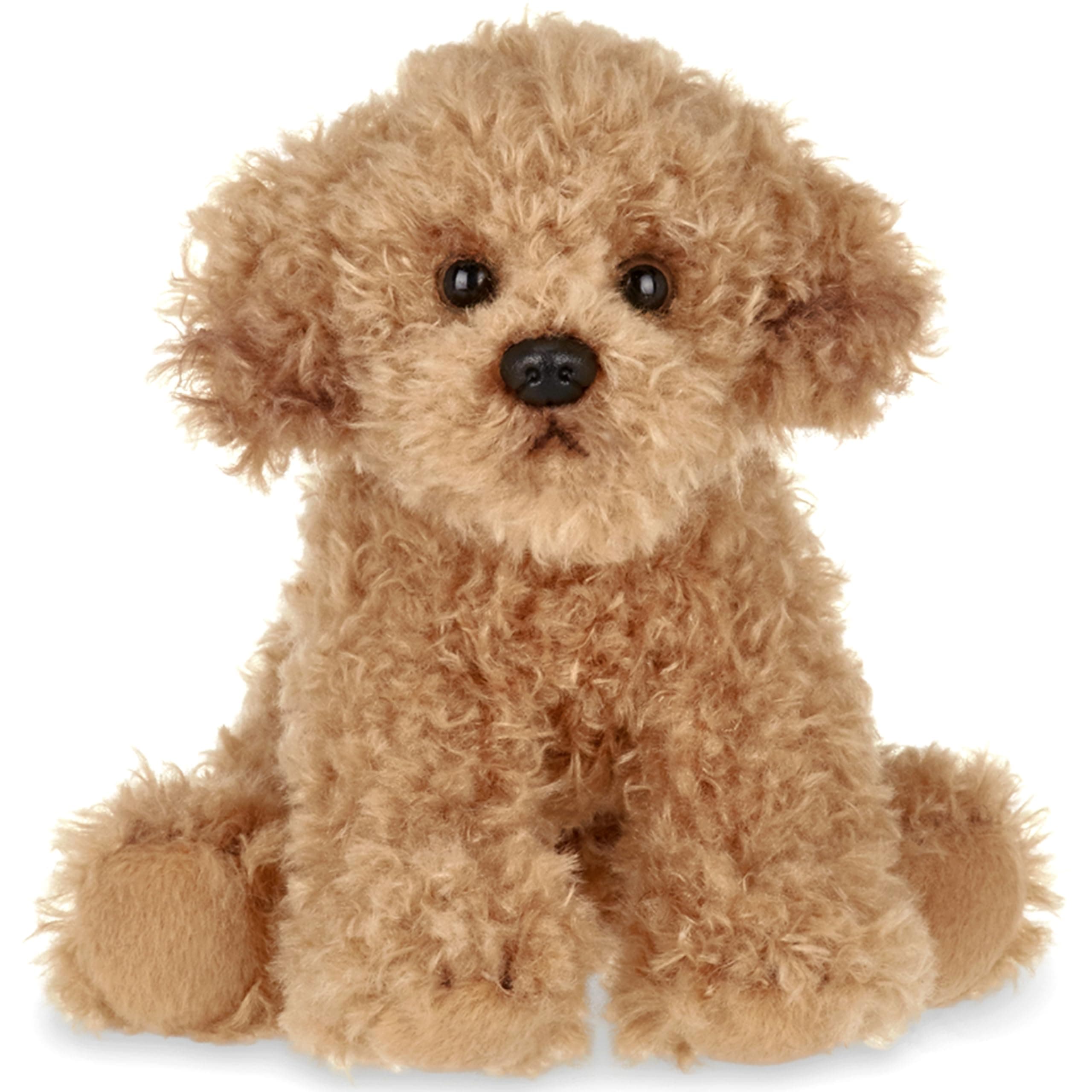 Lil' Doodles Small Plush Labradoodle Stuffed Animal Puppy Dog, 17cm