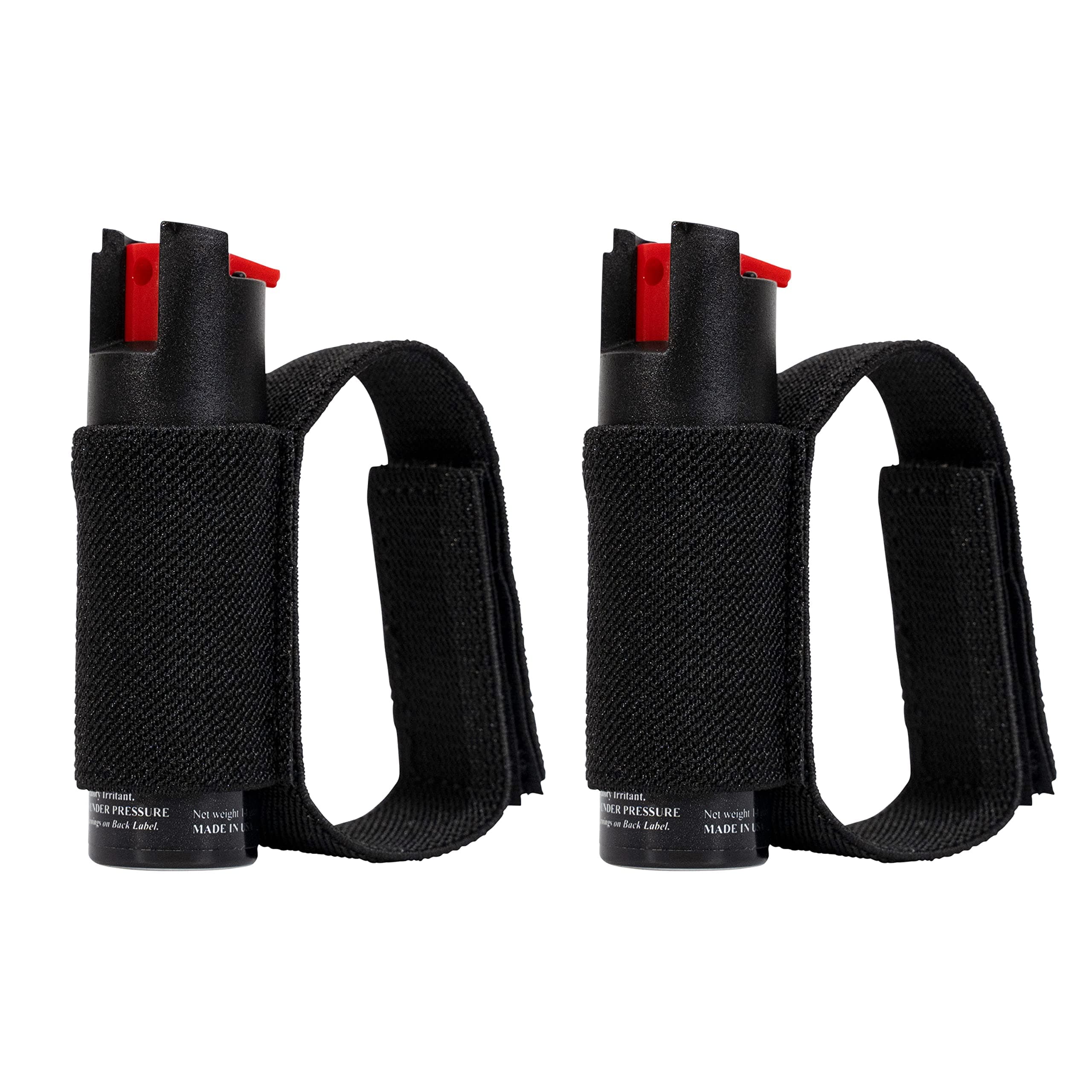 POLICE MAGNUM Pepper Spray Self Defense- Running Safety Gear - Jogging - Walking at Night- Made in The USA (2 Pack 1/2oz Joggers)