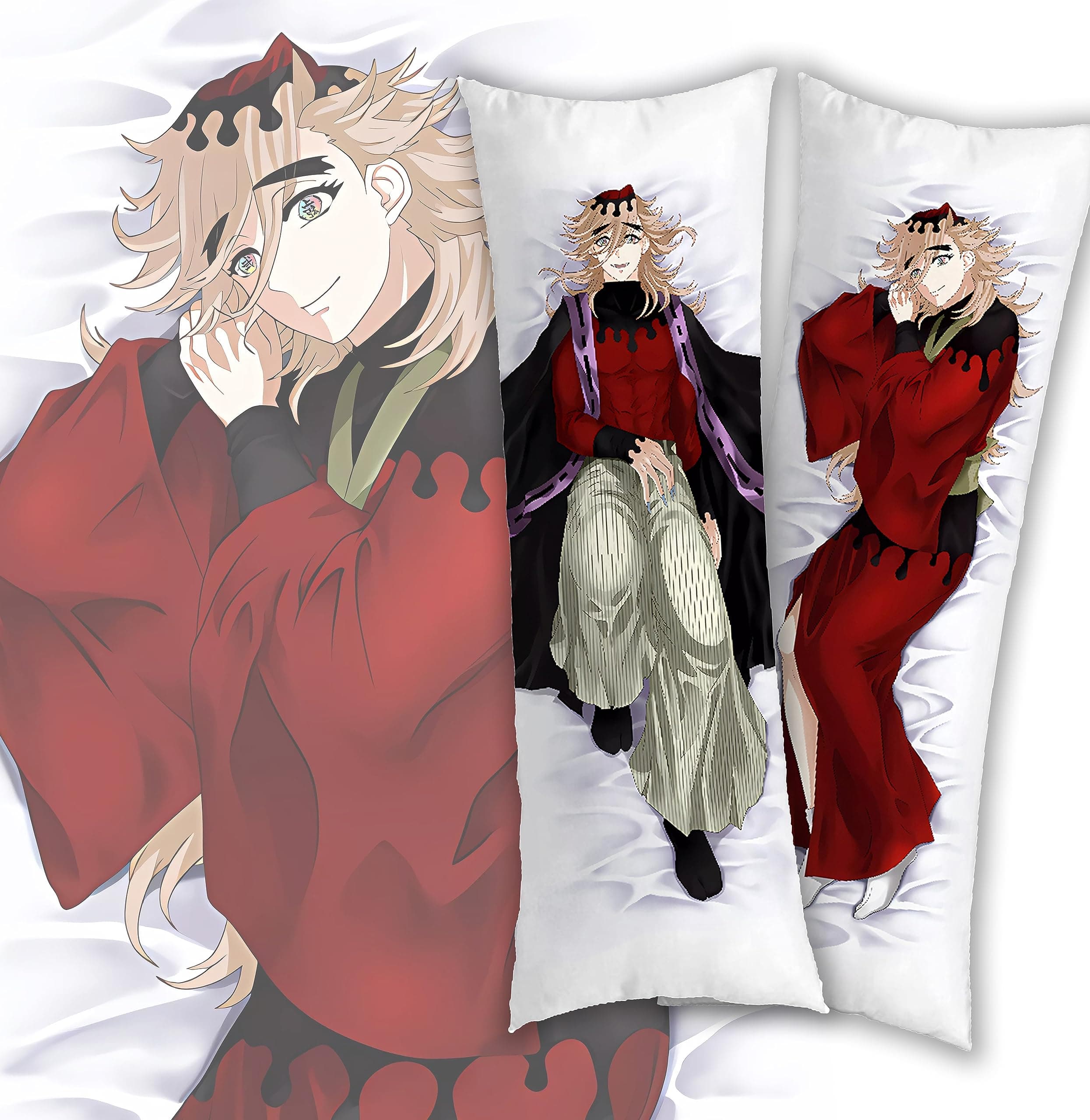 Douma Body Pillow Cover Soft Anime Characters Pillow case Double-Sided HD Print 2wt pillowcase Bedding Decorative Home Pillowcase 59"x20"