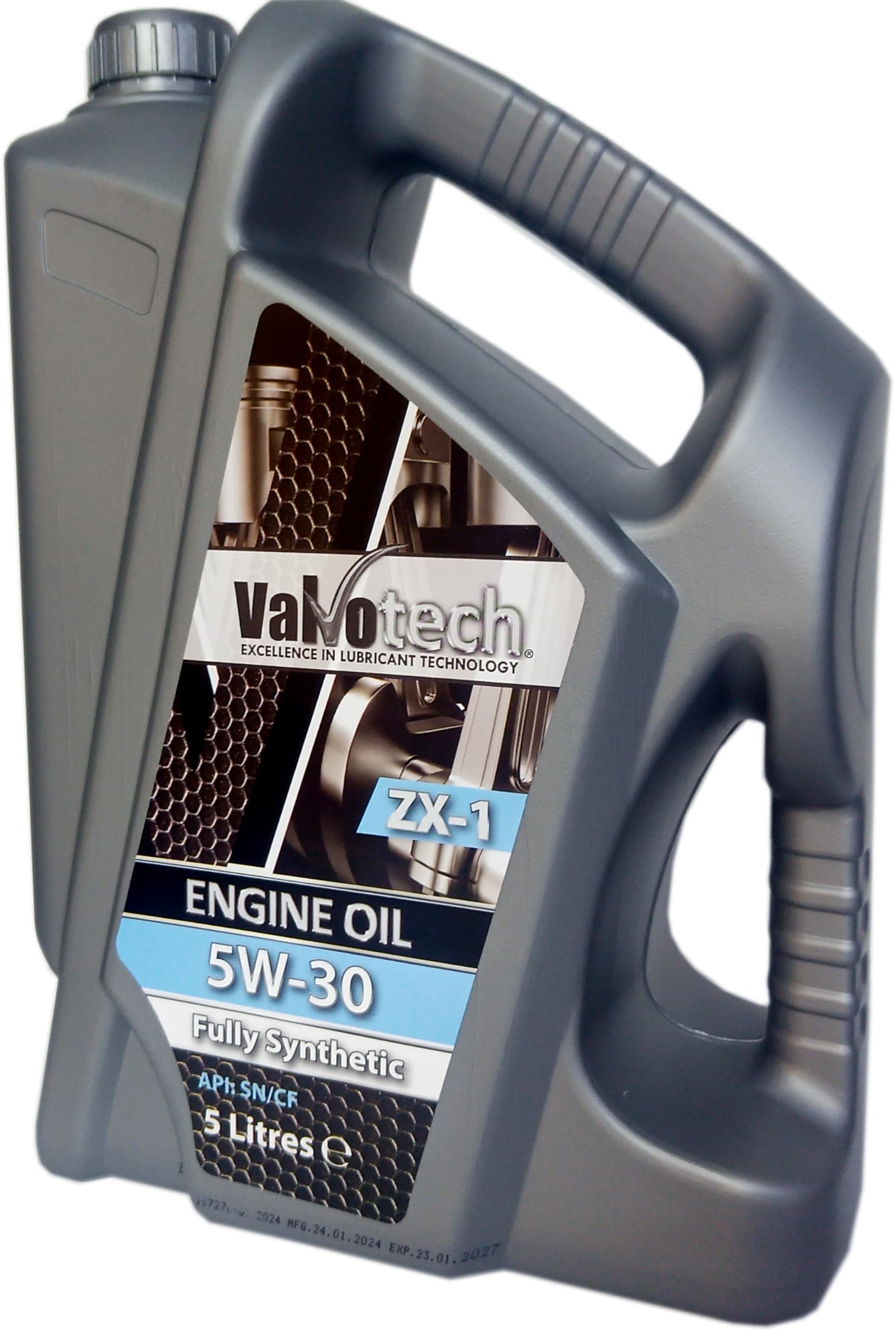 ZX-1 5W30 Fully Synthetic A5/B5 Car Van Engine Oil - 5 Litre